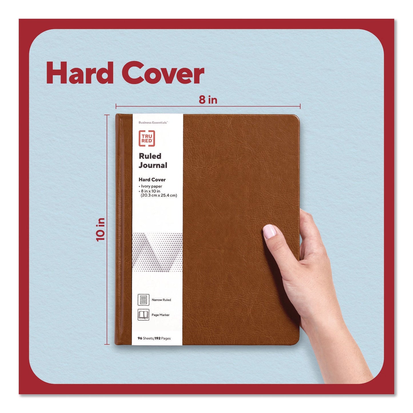 tru-red-hardcover-business-journal-elastic-closure-1-subject-narrow-rule-cognac-cover-96-10-x-8-sheets-tudtr61951_3