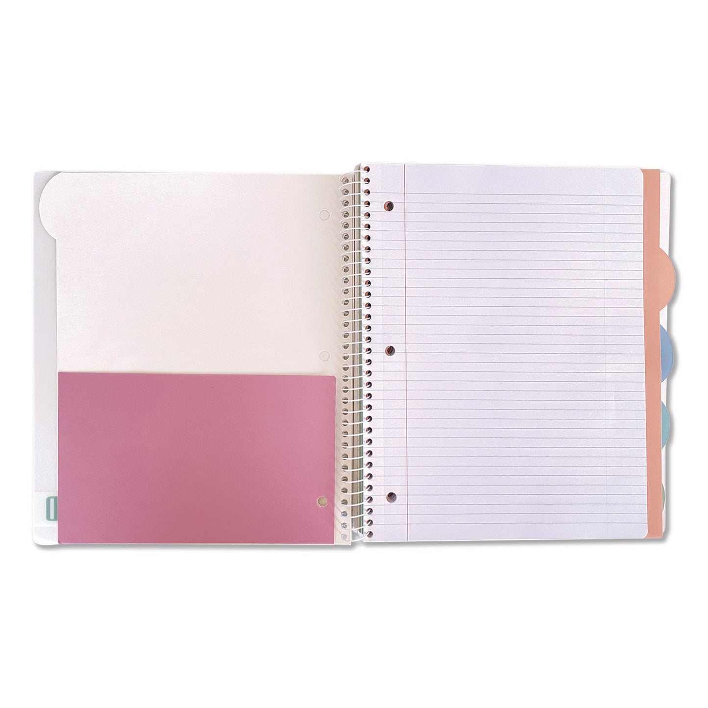 carolina-pad®-noted-five-subject-spiral-notebook-medium-college-rule-randomly-assorted-cover-color-150-11-x-8-5-sheets-wlb17514_3