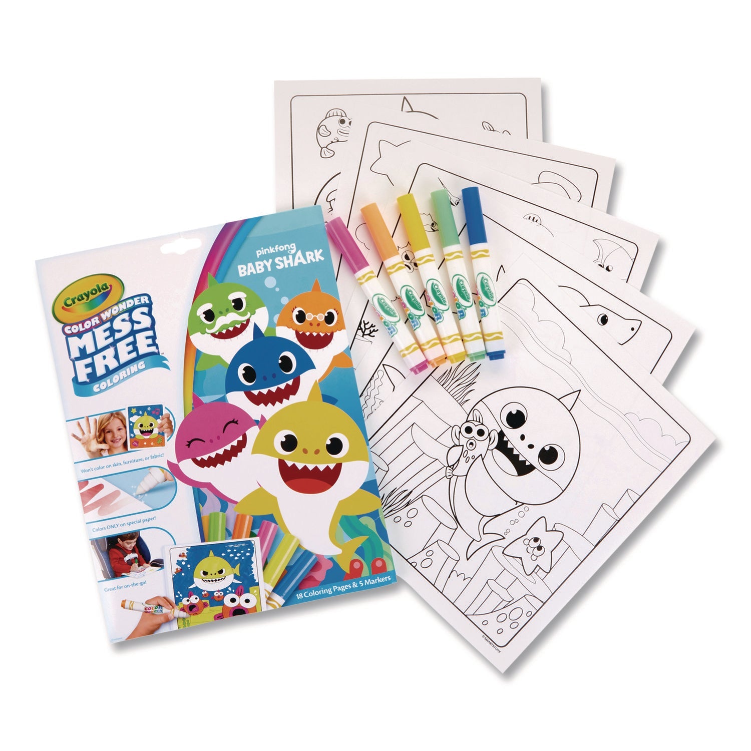crayola-r-pinkfong-baby-shark-color-wonder-kit-18-coloring-pages-5-baby-shark-collection-markers-cyo757103_1