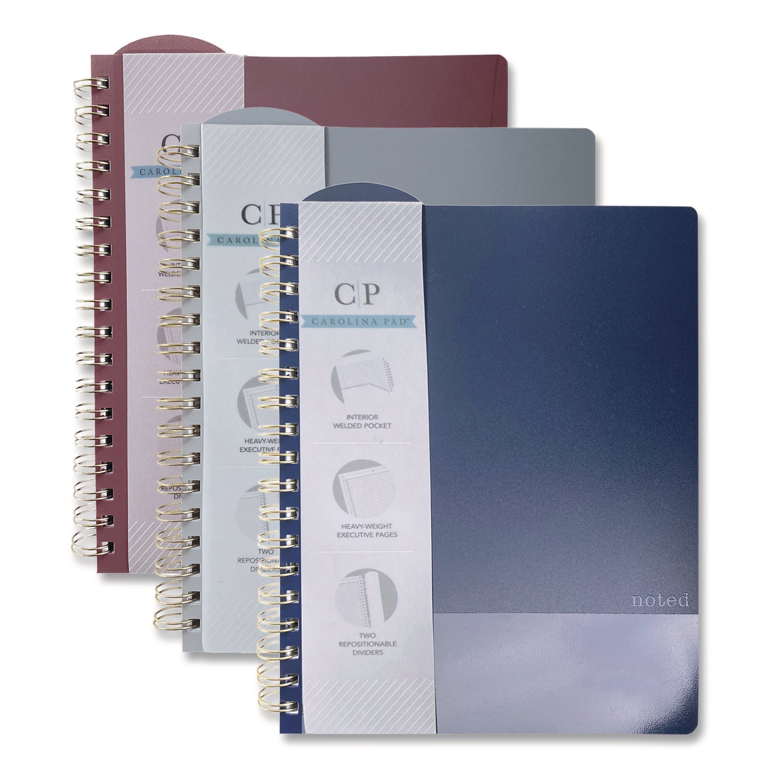carolina-pad-r-noted-neutrals-ideal-notebook-management-format-with-narrow-ruling-randomly-assorted-cover-colors-100-9-5-x-7-35-sheets-wlb13054_1