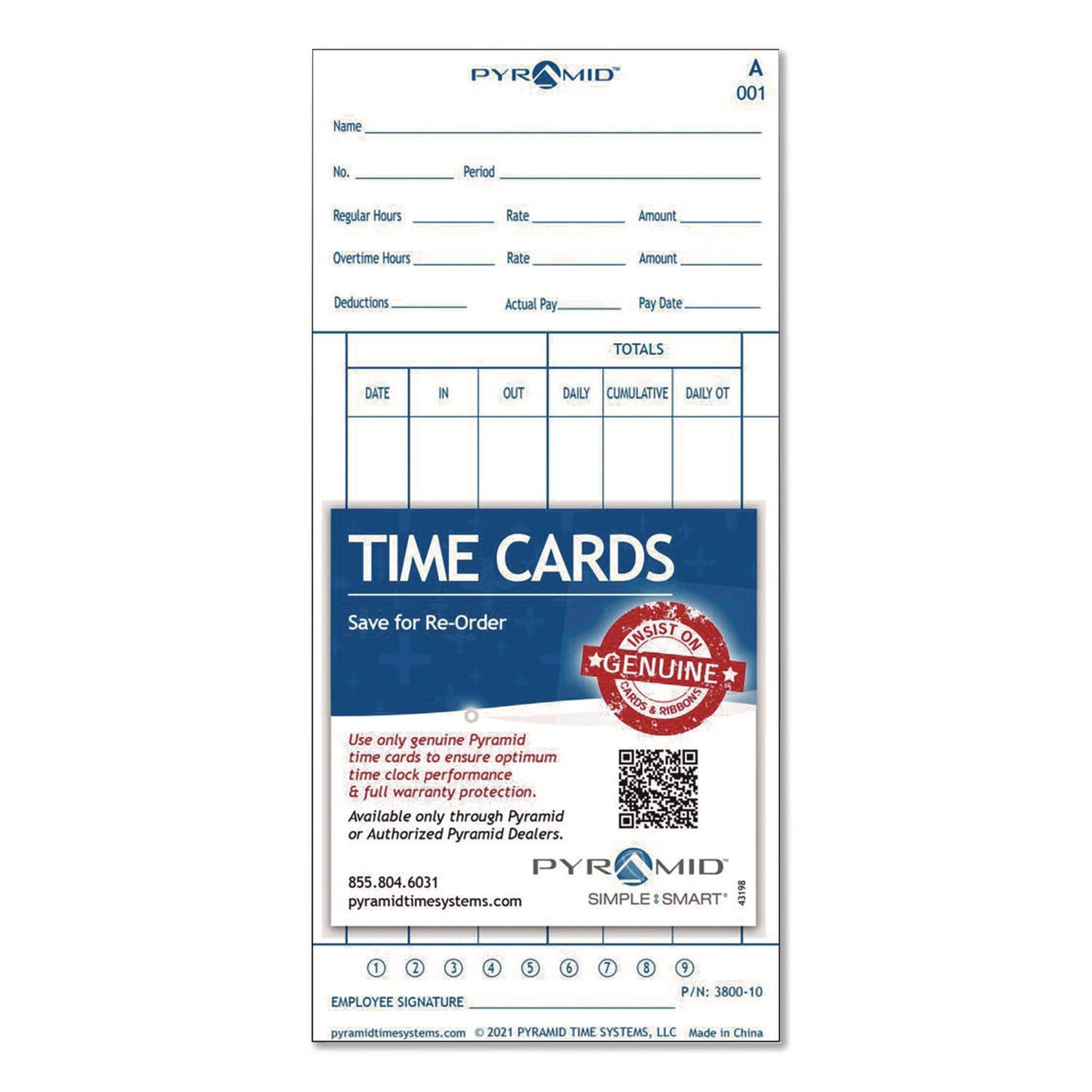 pyramid-technologies-time-cards-for-3800-time-clock-100-pack-pti380010_1
