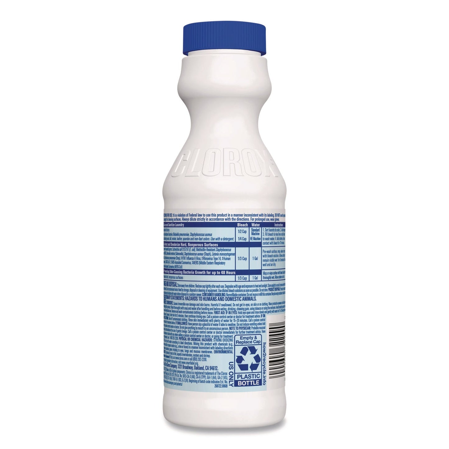 clorox-r-concentrated-regular-disinfecting-bleach-11-oz-bottle-28-carton-clo32436ct_3