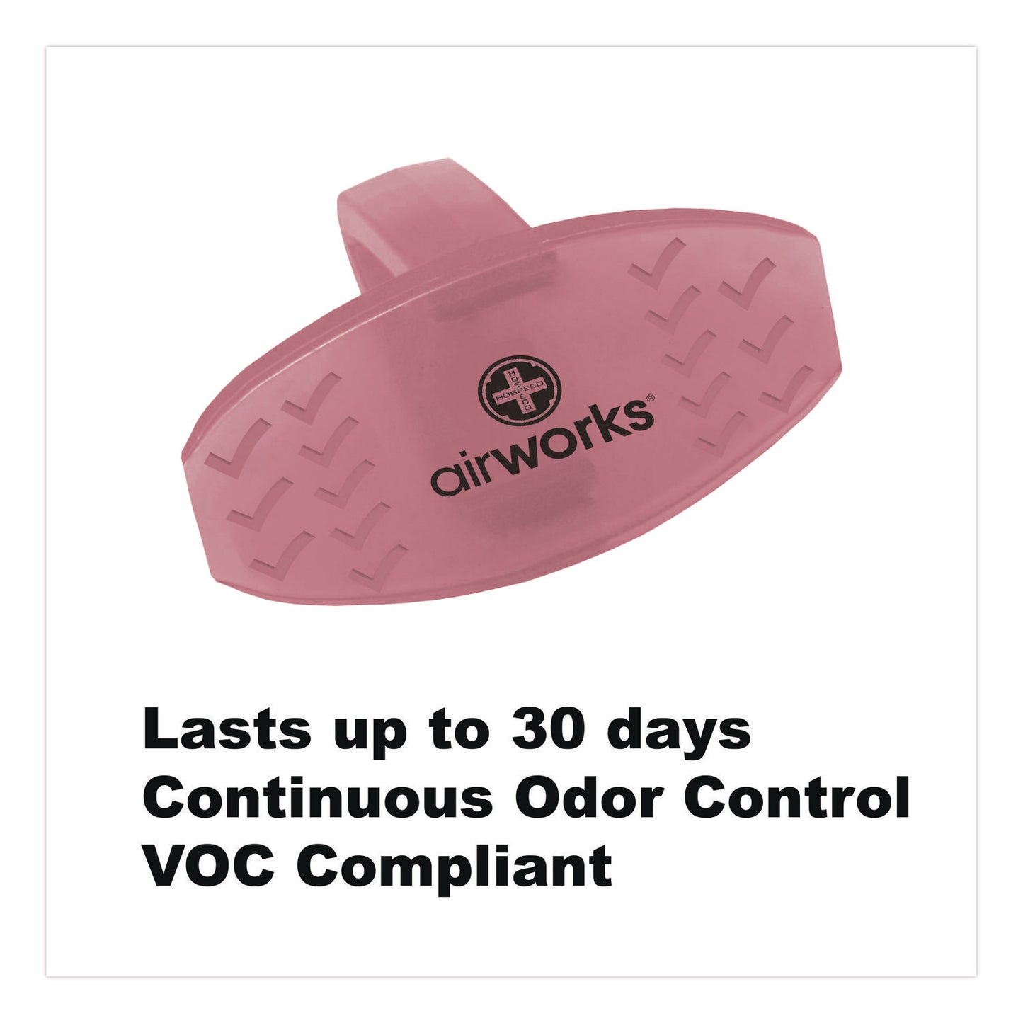 HOSPECO® AirWorks Bowl Clips, Fruit Basket Scent, Light Red, Dozen (HOSAWBC229)