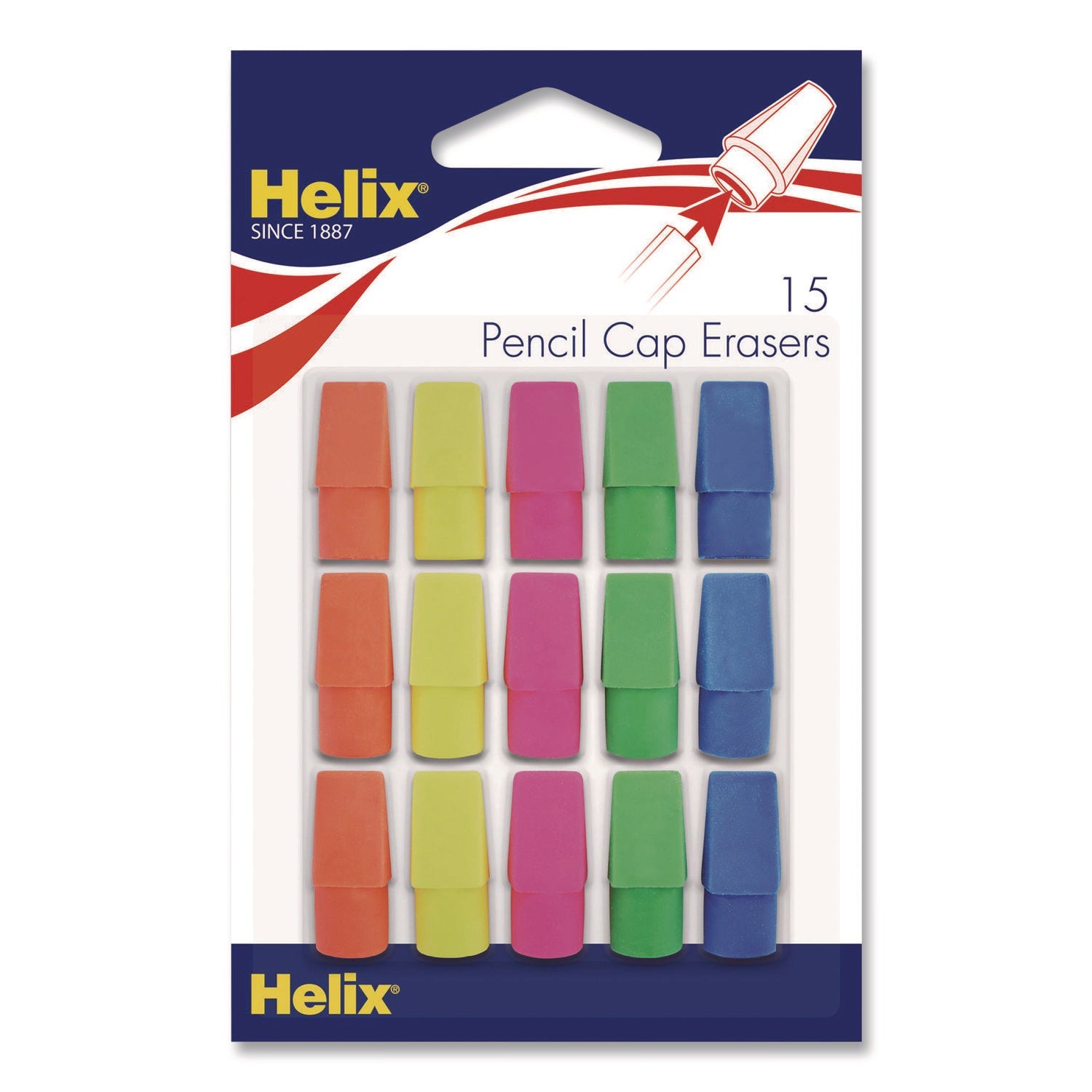 maped-helix-classic-pencil-cap-erasers-for-pencil-marks-assorted-colors-15-pack-mhx37158_1