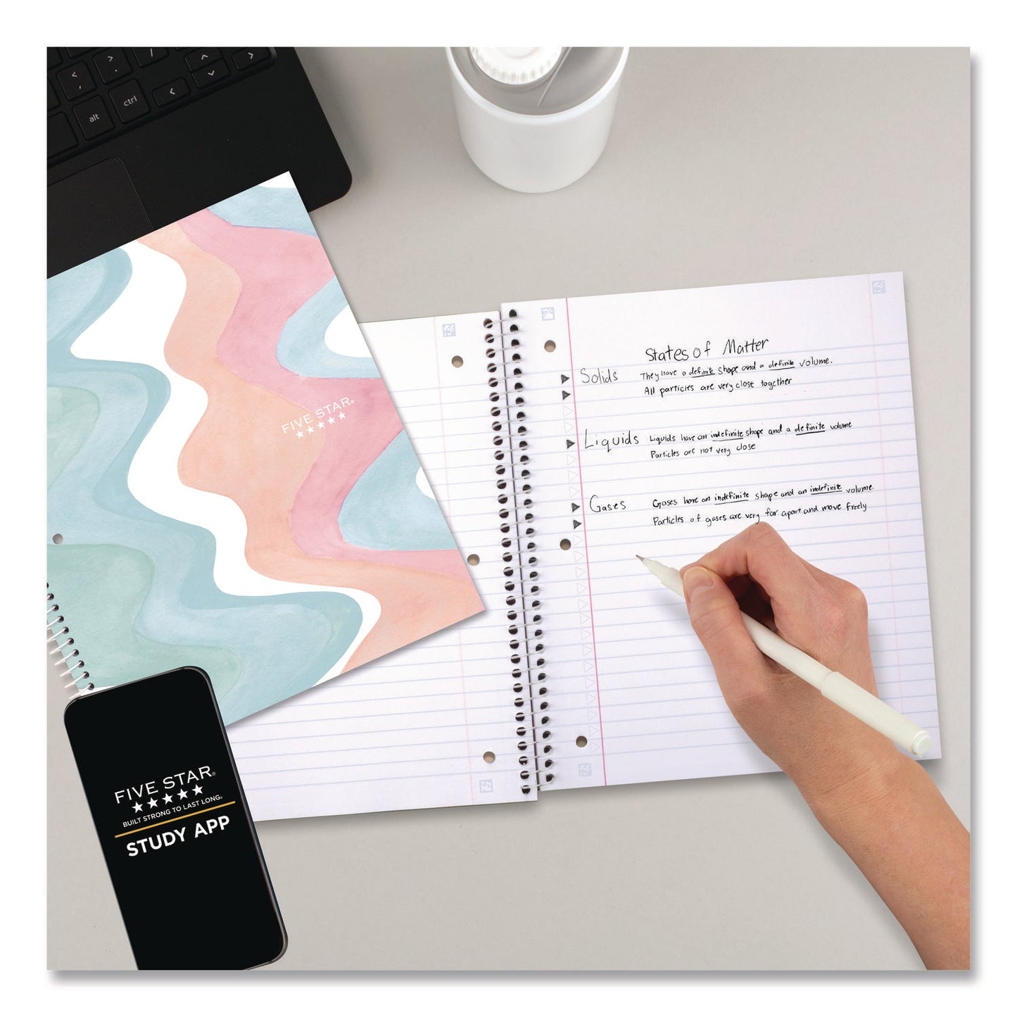 five-star®-brushy-moves-pastel-waves-design-notebook-w-study-app-1-subject-wide-legal-rule-assorted-cover-color-8011-x-8-5-sheets-mea930060f_7