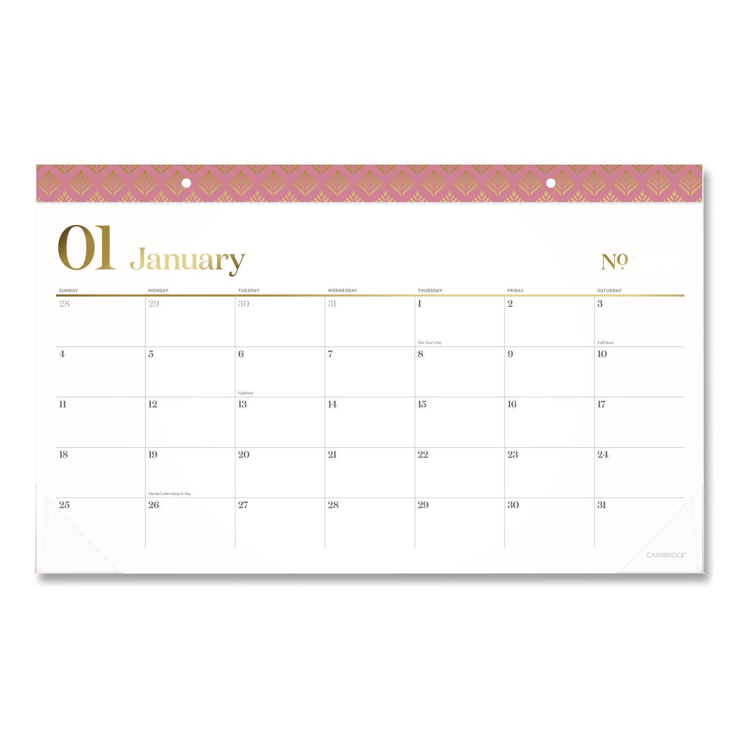 cambridge®-workstyle-compact-deskpad-17-75-x-11-white-sheets-pink-headband-clear-corners-12-month-jan-dec-2026-aag1606705_1