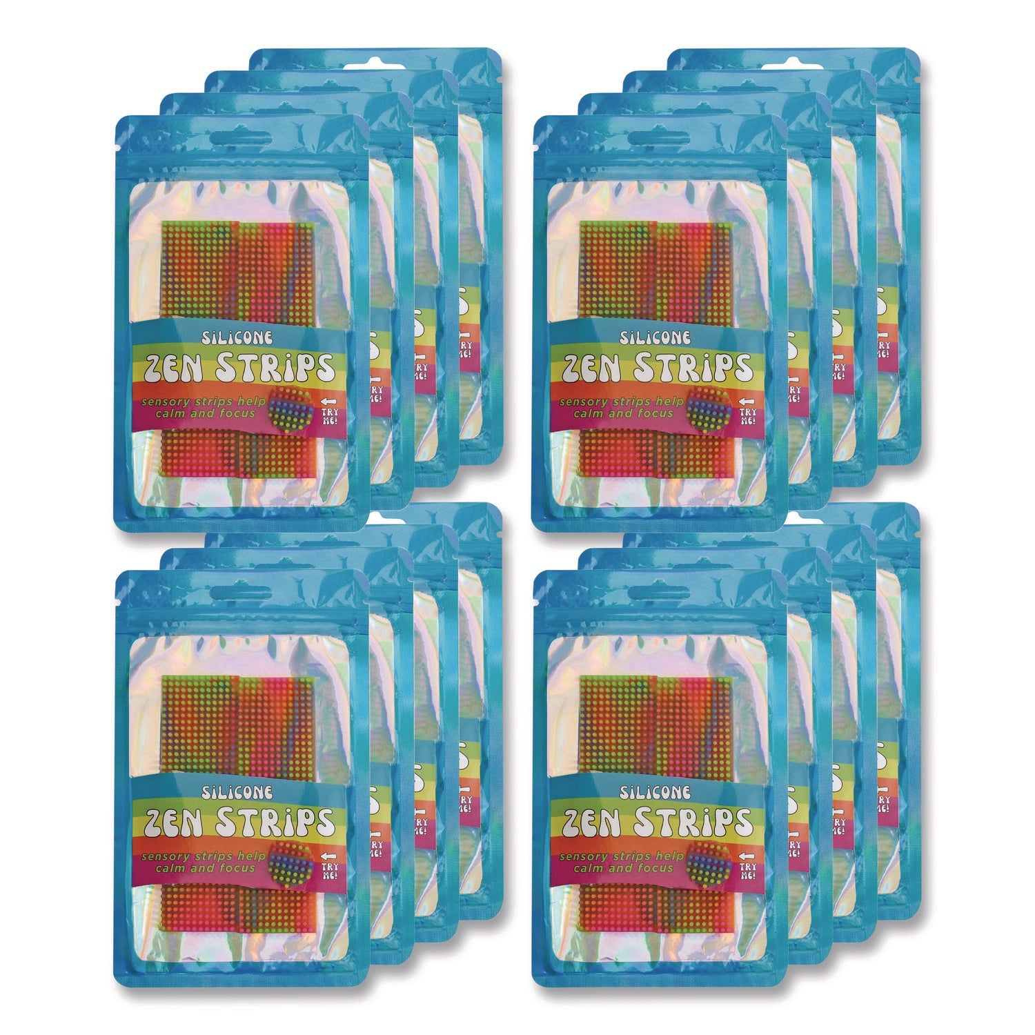tpg-creations-silicone-zen-strips-multicolor-2-pack-24-packs-carton-tpg89624_1