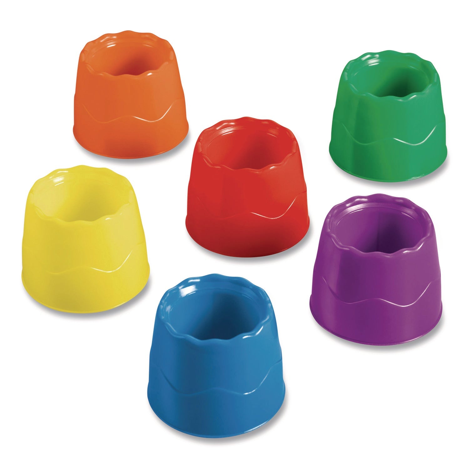 prang®-stable-water-pot-set-8-oz-assorted-colors-6-pack-dixx94010_1