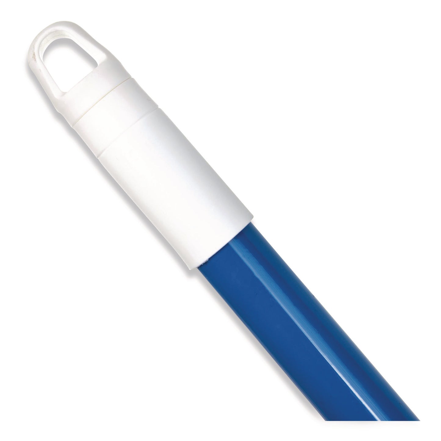 Carlisle Plastic Coated Metal Handle, 0.85" dia x 48", Blue, 12/Carton (CFS362019414)