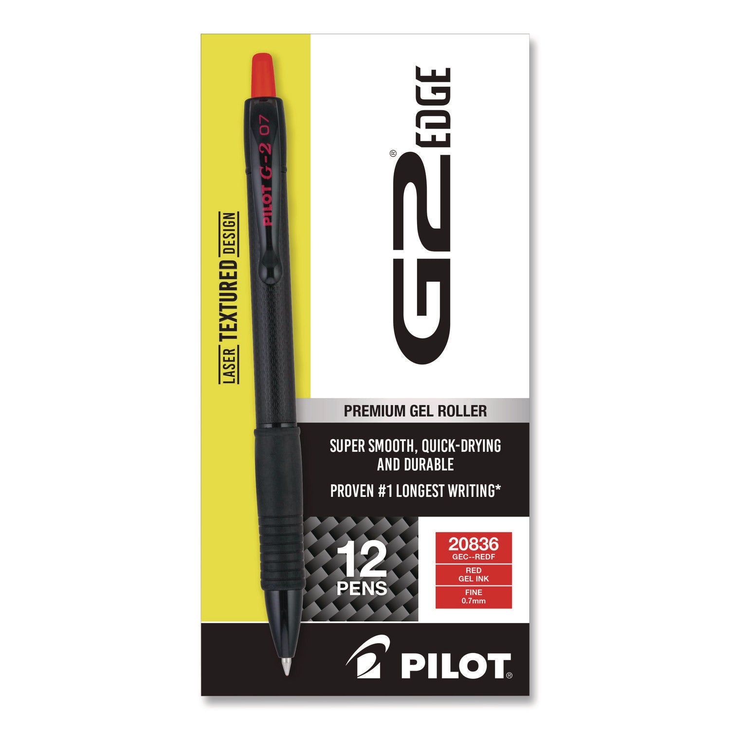 pilot®-g2-edge-premium-gel-roller-pen-retractable-fine-0-7-mm-red-ink-black-red-barrel-dozen-pil20836_1