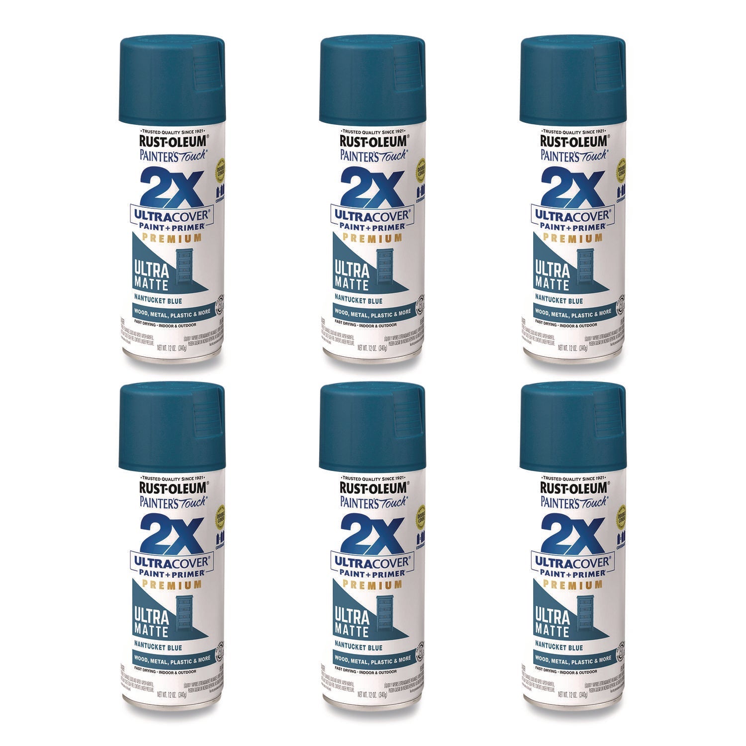 rust-oleum®-painters-touch-2x-ultra-cover-spray-paint-ultra-matte-blue-12-oz-aerosol-can-6-carton-rst331188_1