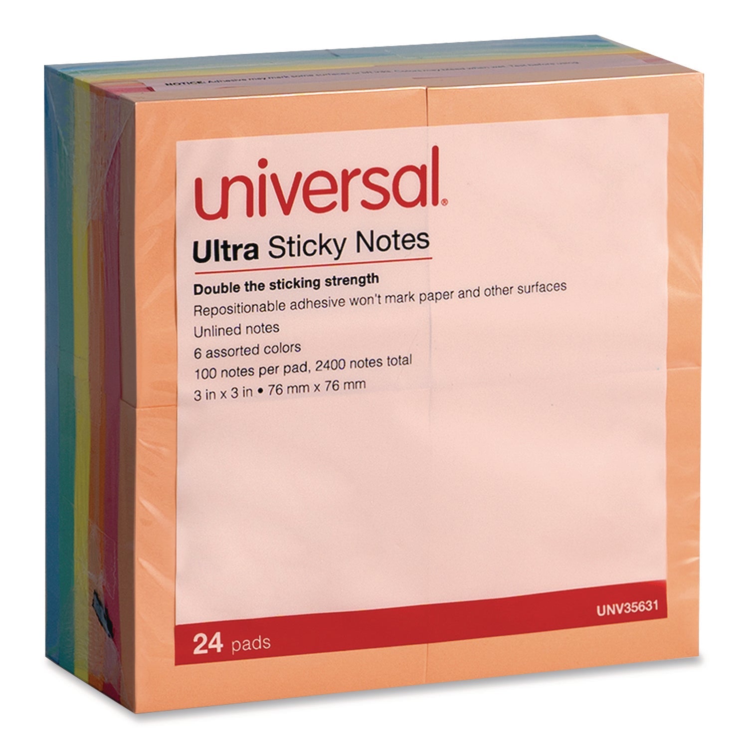 universal®-ultra-sticky-note-pads-3-x-3-assorted-100-sheets-pad-24-pads-pack-unv35631_1