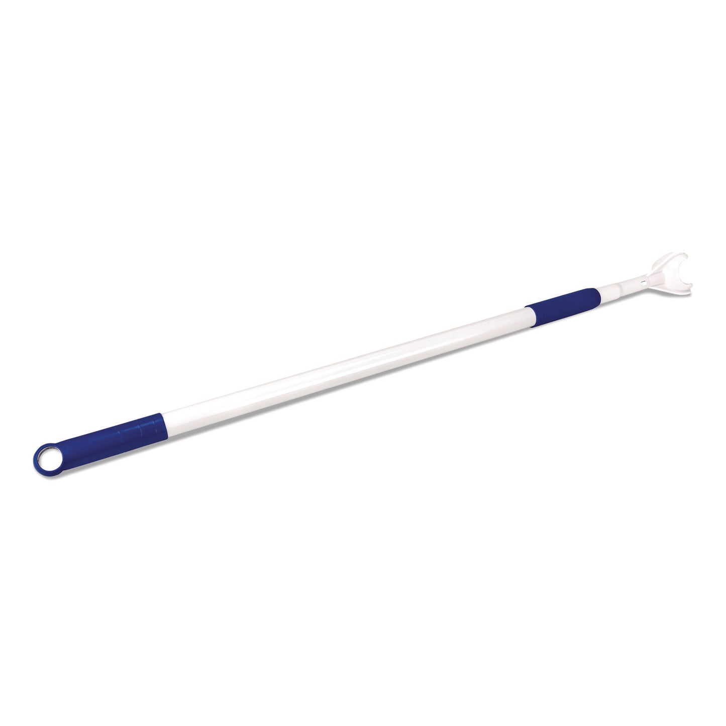 HOSPECO® Sphergo Telescoping Pole, 38" to 62", White/Blue (HOS2505SPHTPS2)