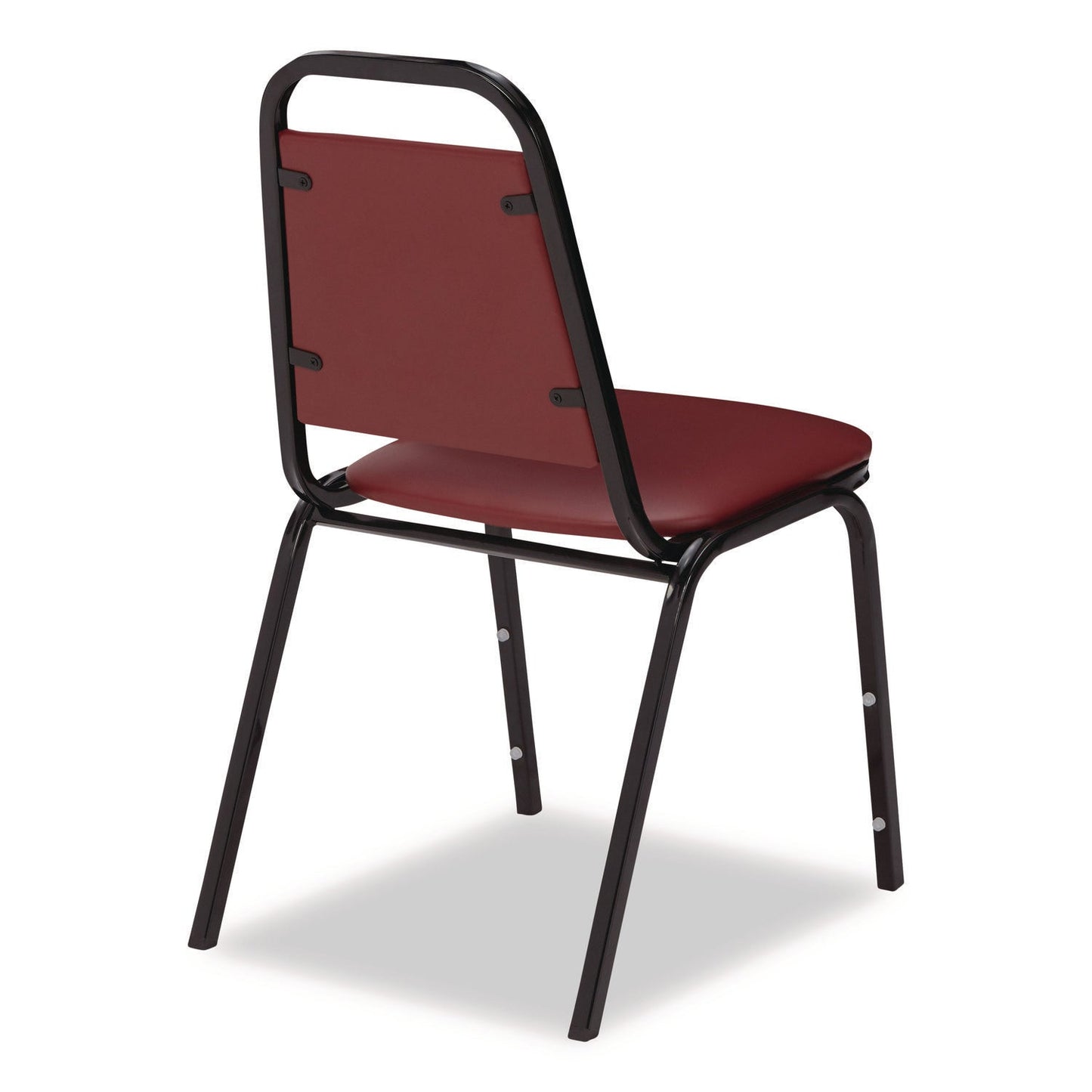 nps®-9100-series-vinyl-upholstered-stack-chair-supports-up-to-300-lbs-18-seat-height-burgundy-seat-back-black-base-4-pack-nps9108b4_4