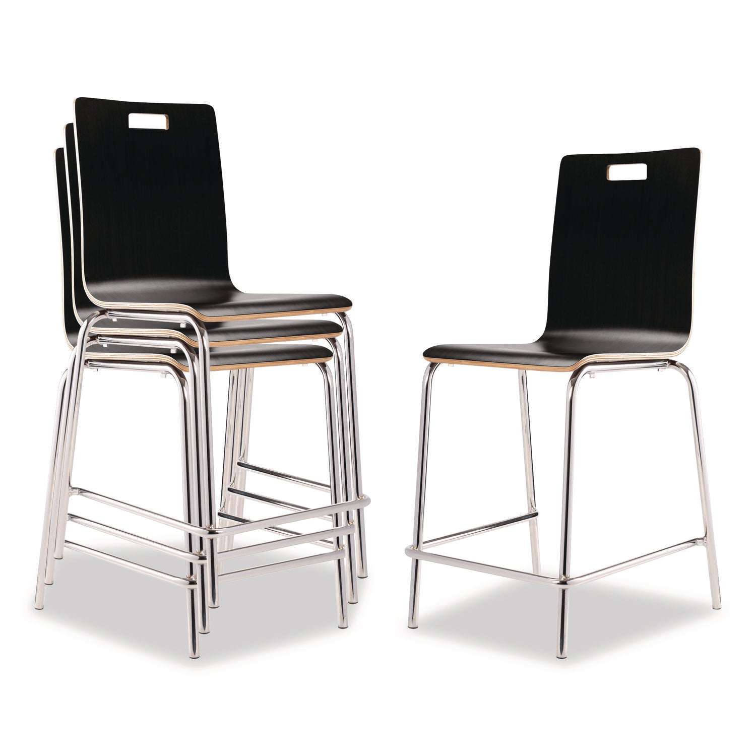 nps®-bushwick-series-bentwood-stool-counter-height-supports-up-to-500-lb-24-seat-height-black-seat-back-chrome-base-4-pack-npsbcm234_1