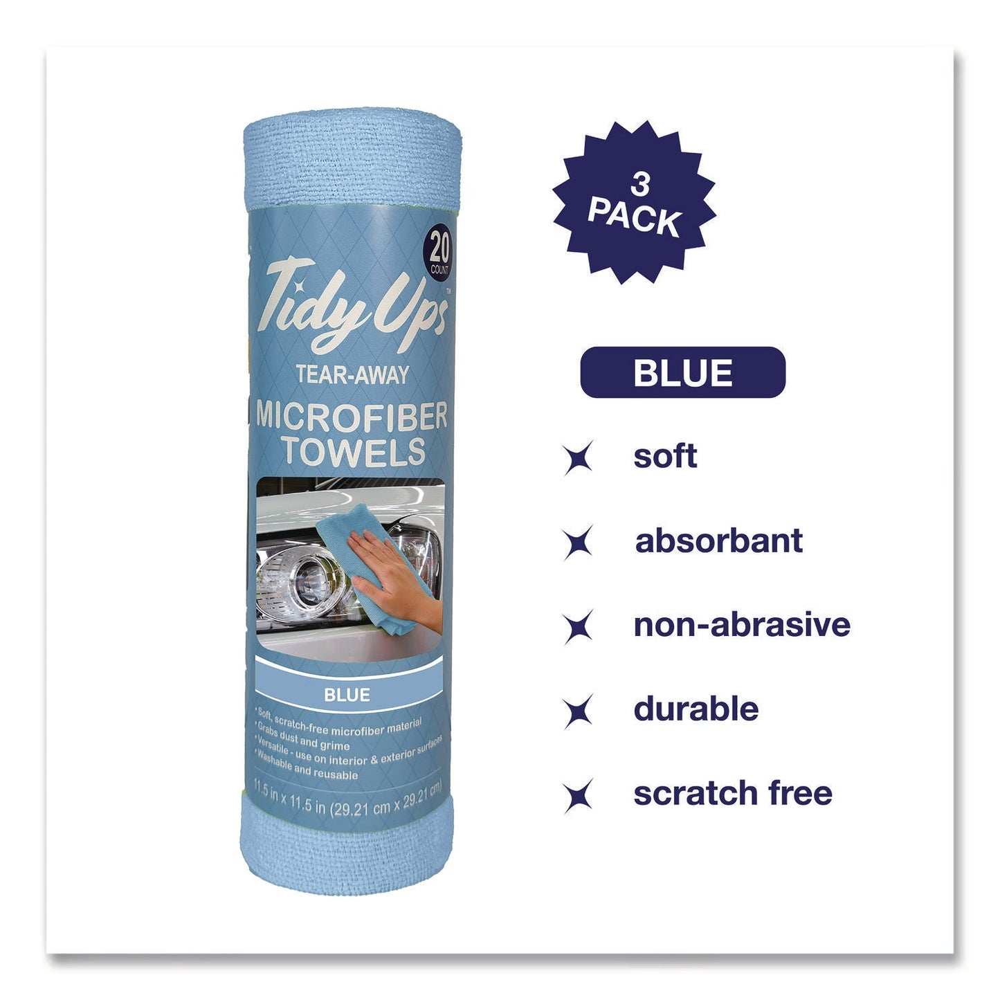 tidyups-microfiber-towel-roll-11-5-x-11-5-blue-20-towels-roll-ch7tu68132_3