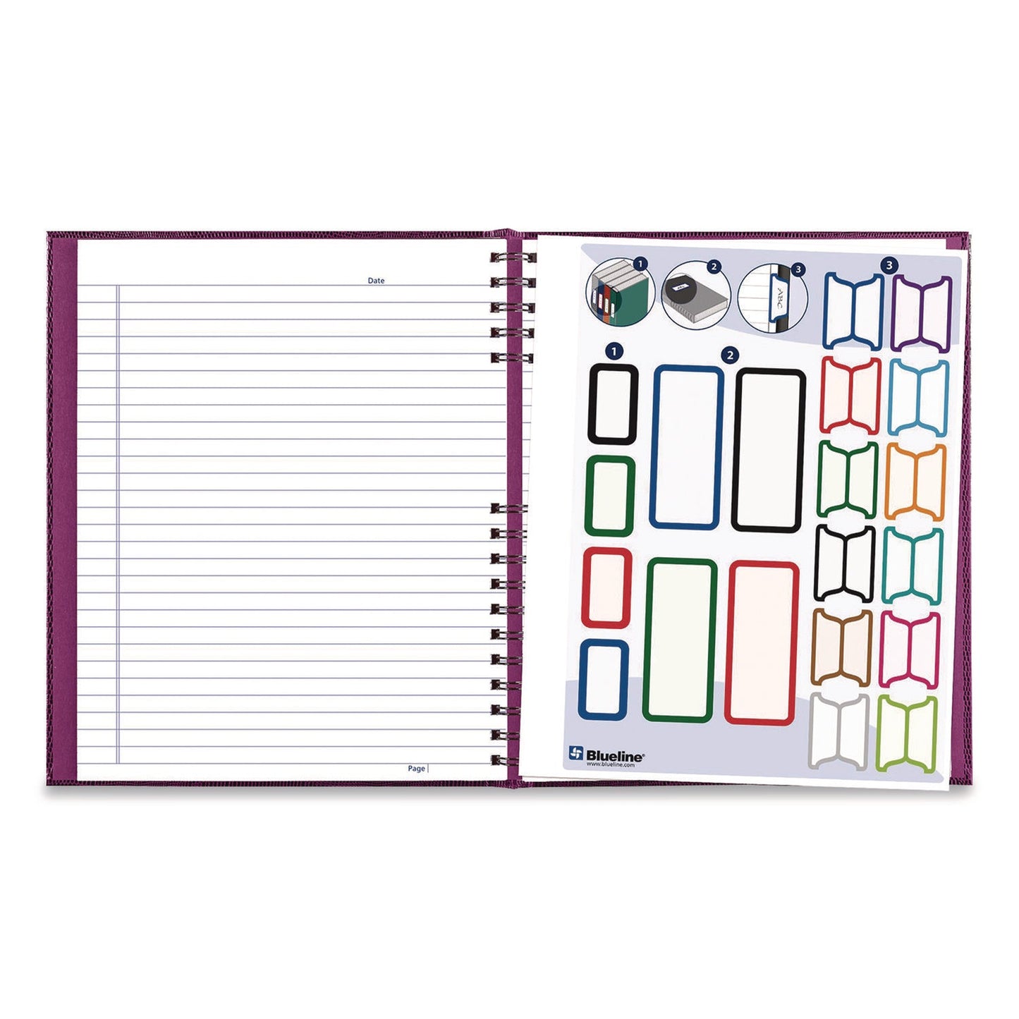 blueline®-notepro-notebook-1-subject-wide-legal-rule-dark-raspberry-cover-100-10-75-x-8-5-sheets-reda10200ras_6