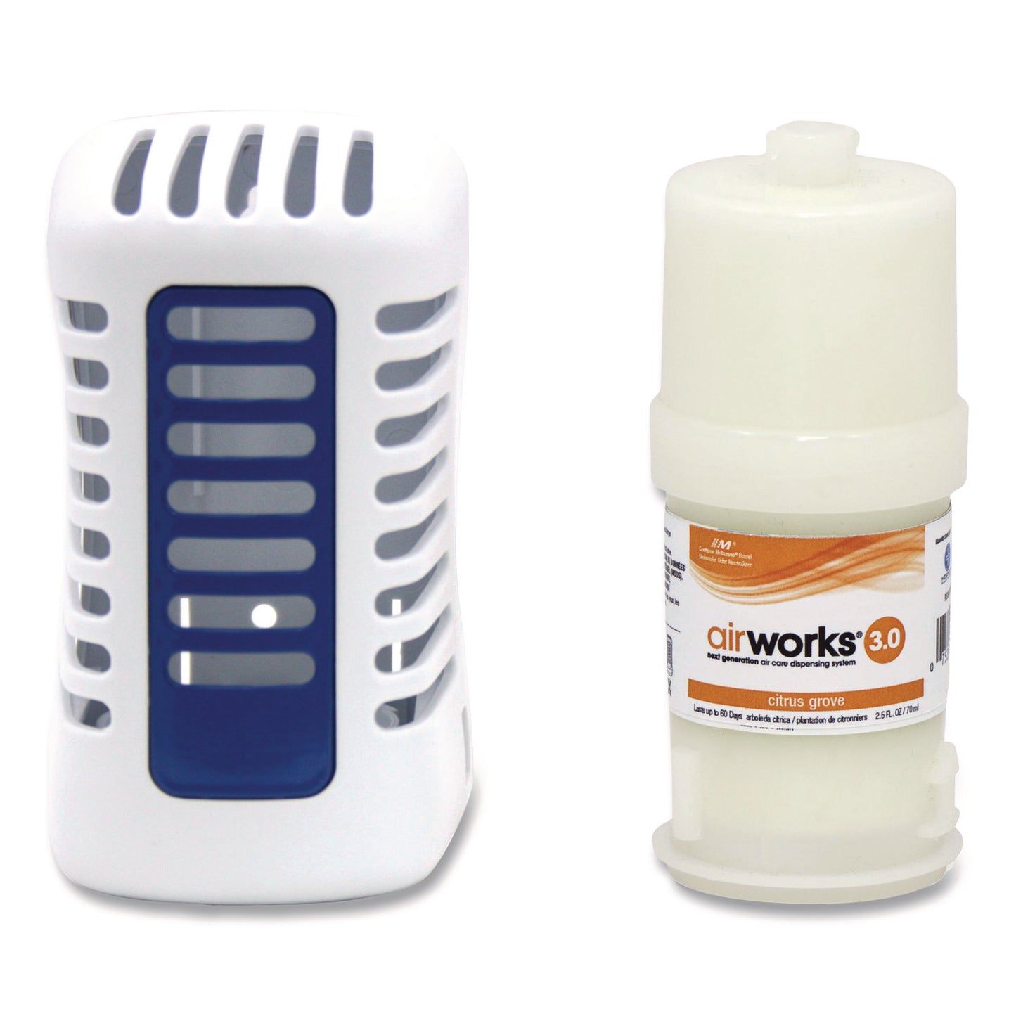 HOSPECO® AirWorks 3.0 Passive Air Freshener, 3 x 5 x 2.9, White (HOSAWPAD)