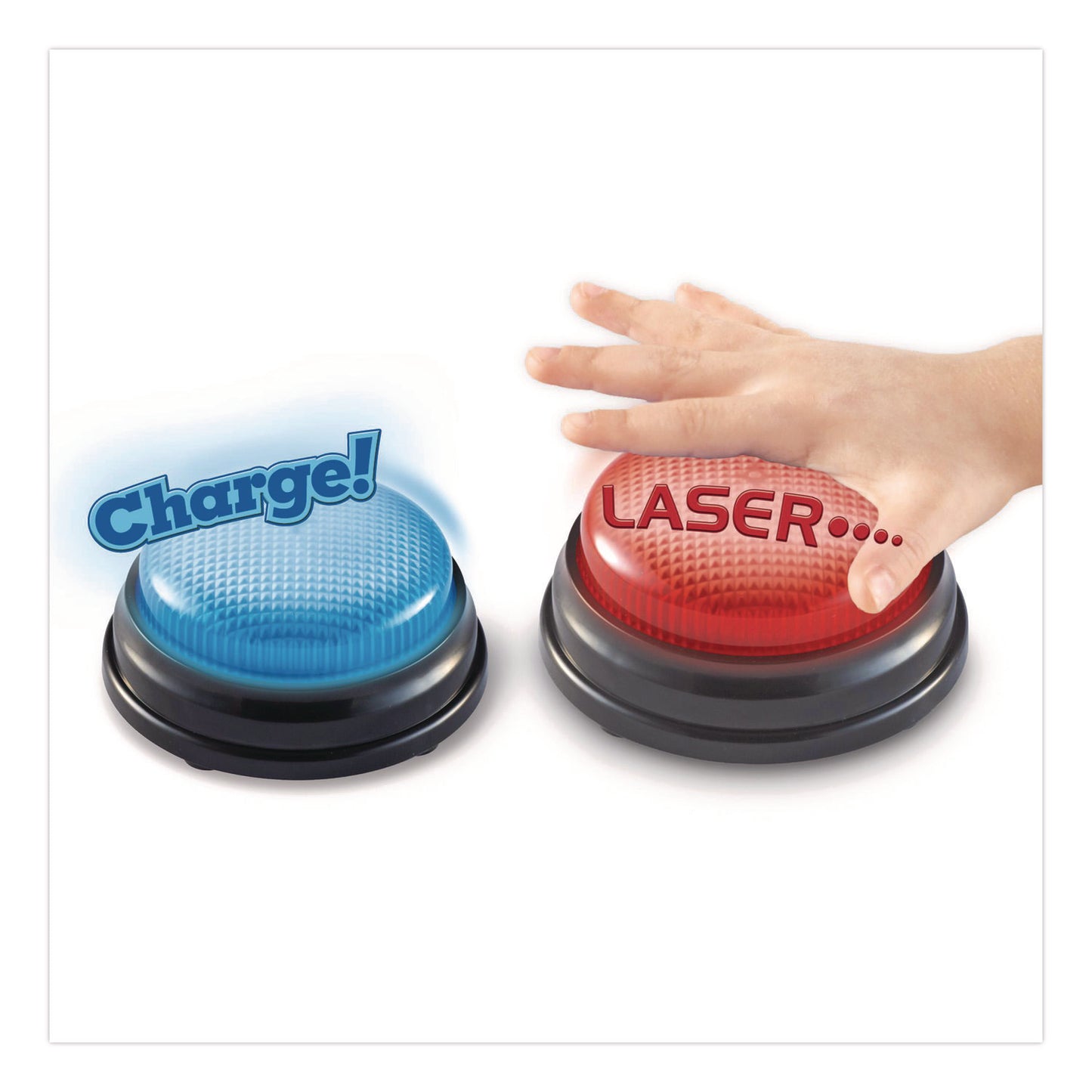 Learning Resources® Team Answer Buzzers, Ages 3 and Up, 4 Buzzers (LRNLER3780)