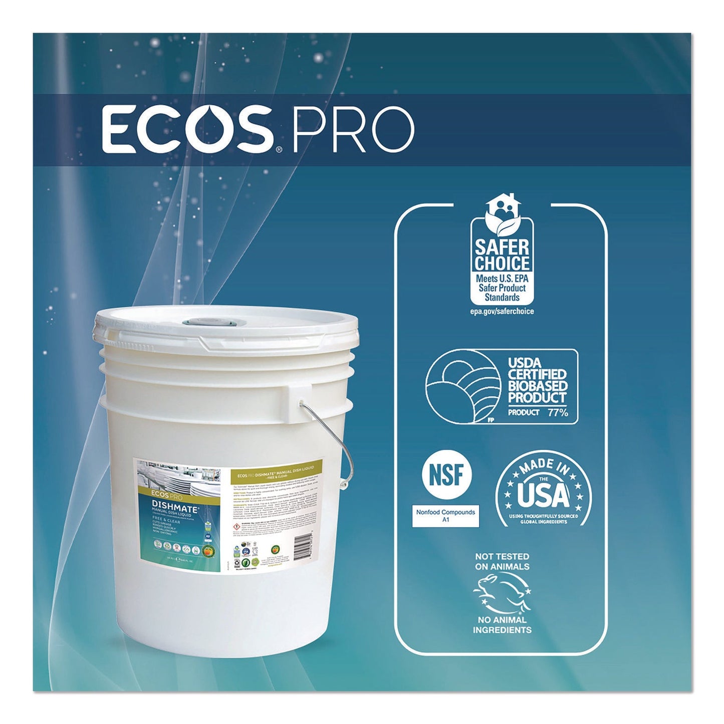 ecos®-pro-dishmate-manual-dish-liquid-free-and-clear-5-gal-pail-eoppl972105_6
