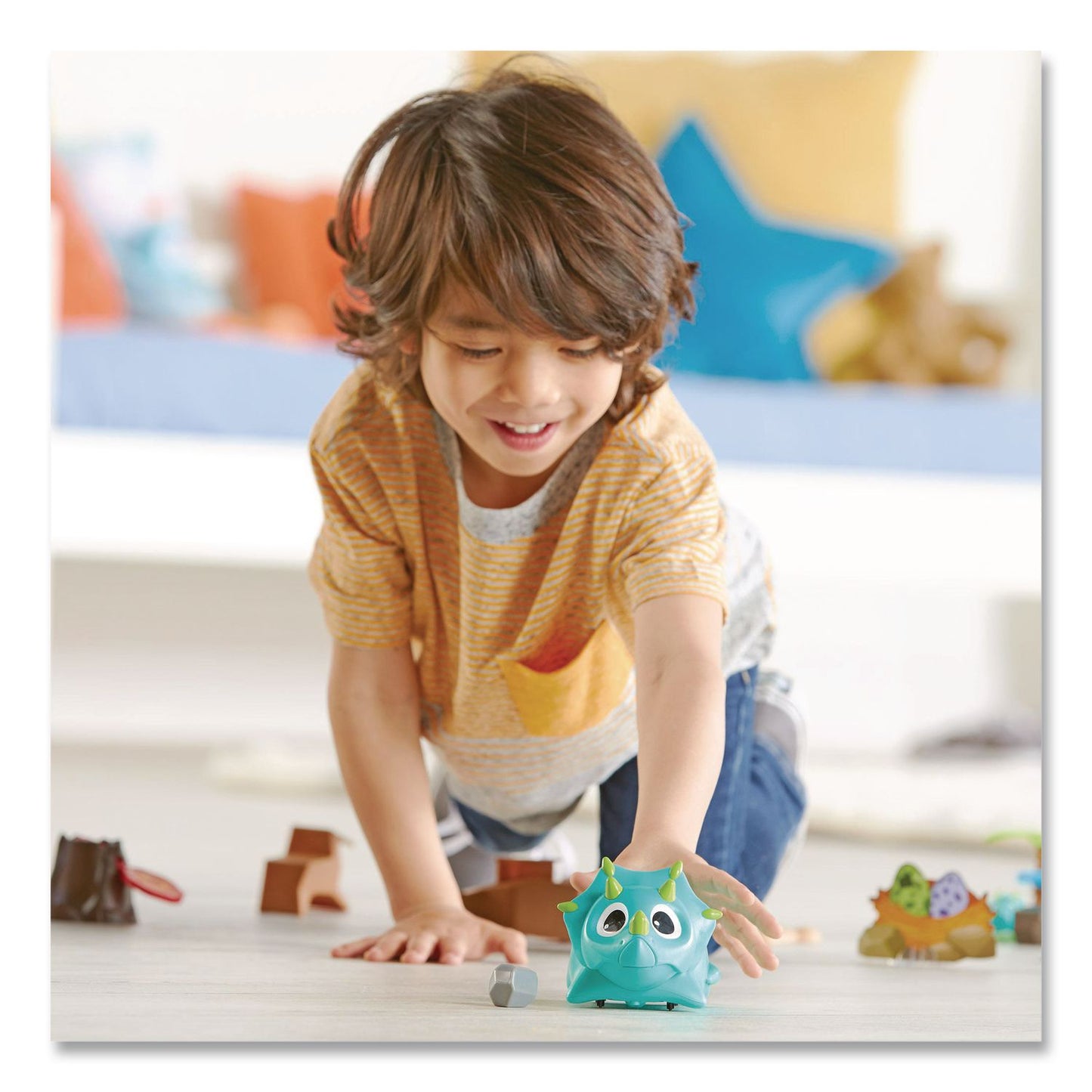 Learning Resources® Coding Critters: Rumble and Bumble, Grades Pre-K to 3, 23 Pieces (LRNLER3082)