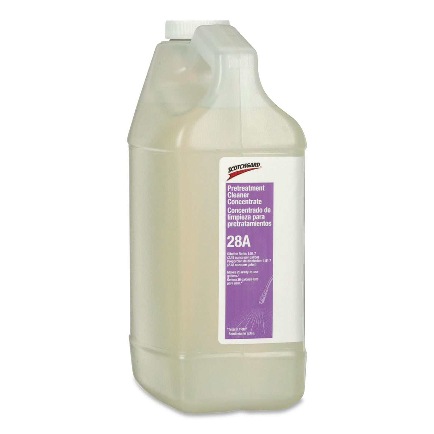 3M™ Scotchgard Pretreatment Cleaner Concentrate 28A, 0.5 gal Bottle, 4/Carton (MMM28A)