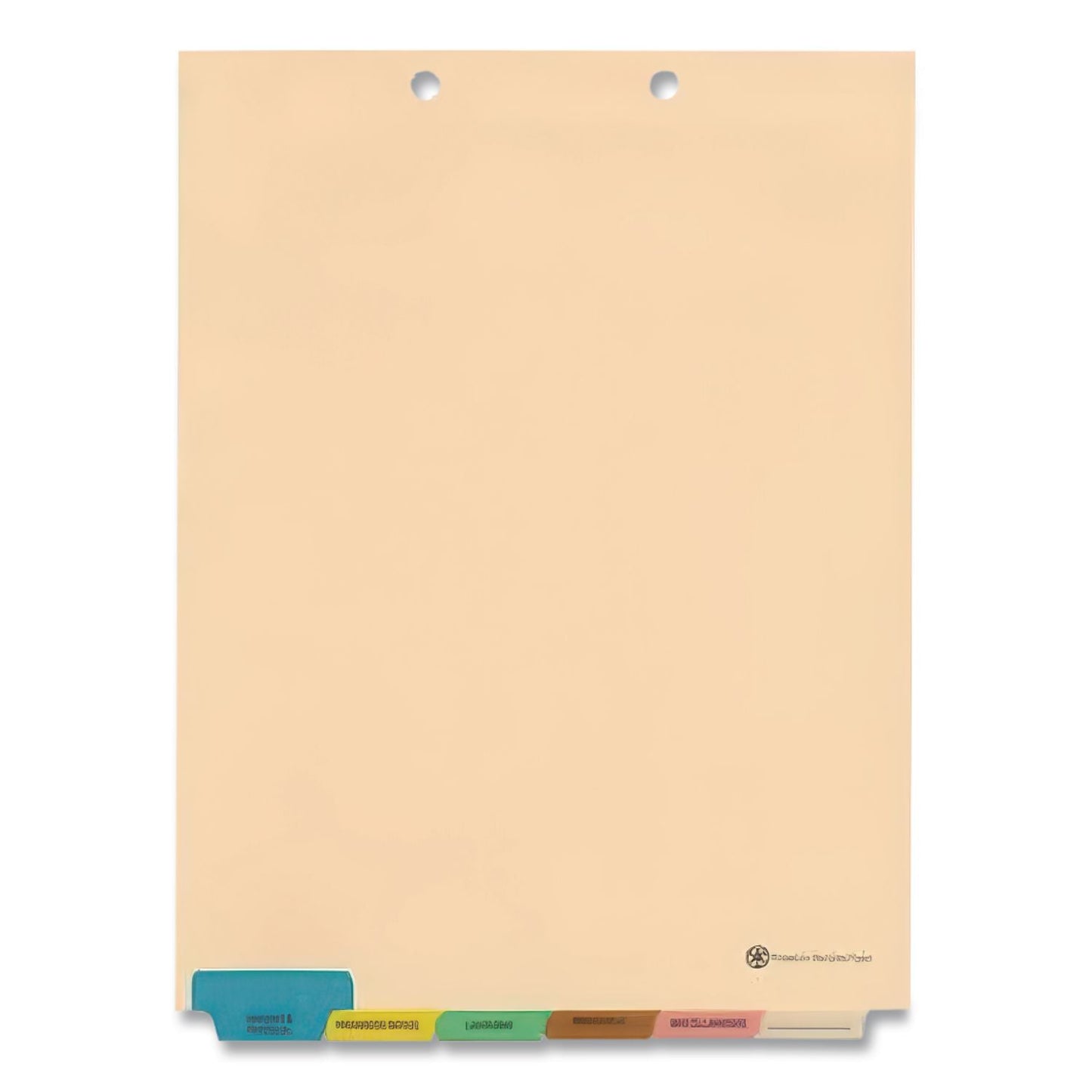 medical-arts-press®-6-tab-medical-chart-indexes-bottom-tab-assorted-medical-manila-65-box-maq33157_1