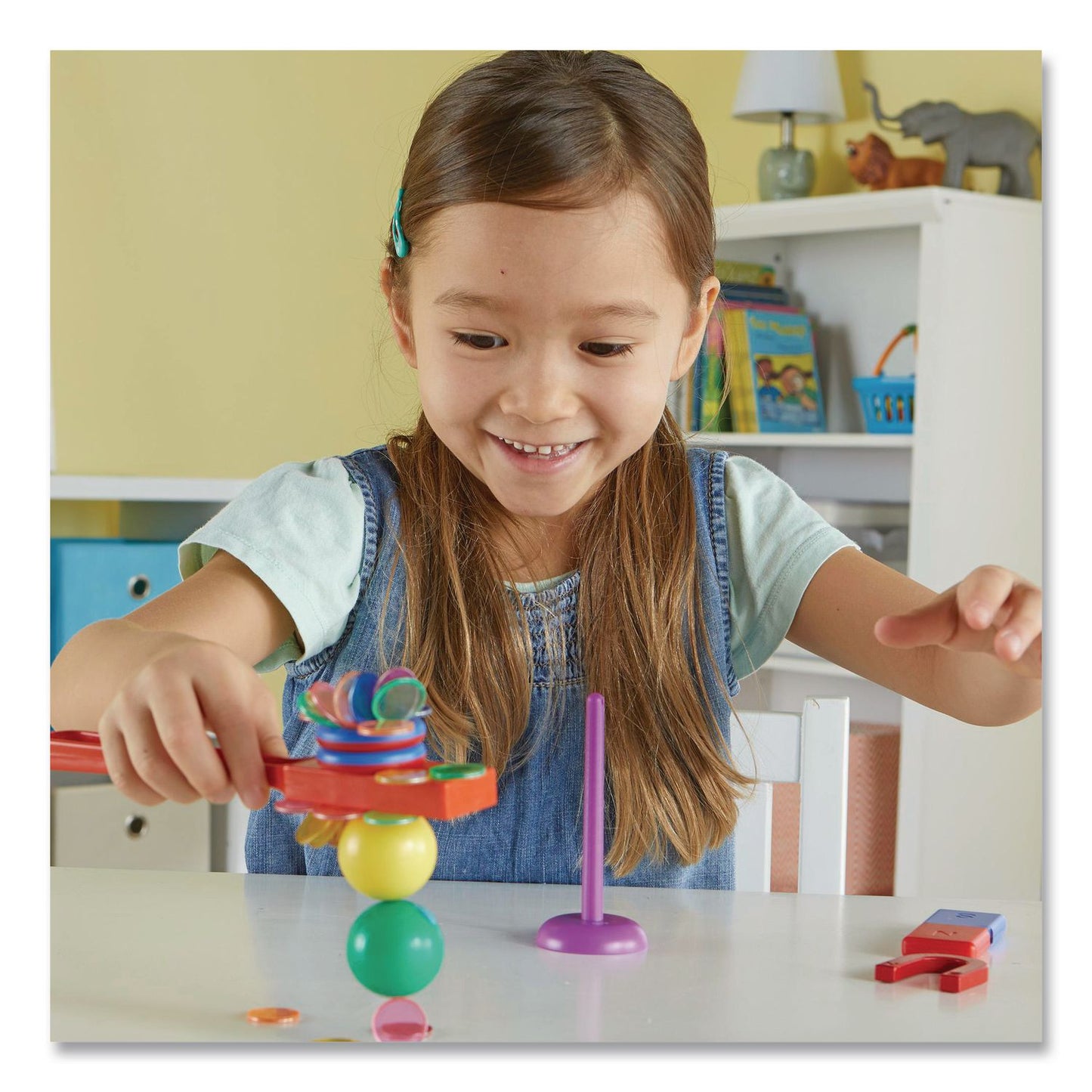 Learning Resources® STEM Explorers Magnet Movers, Grades K to 2, 39 Pieces (LRNLER9295)