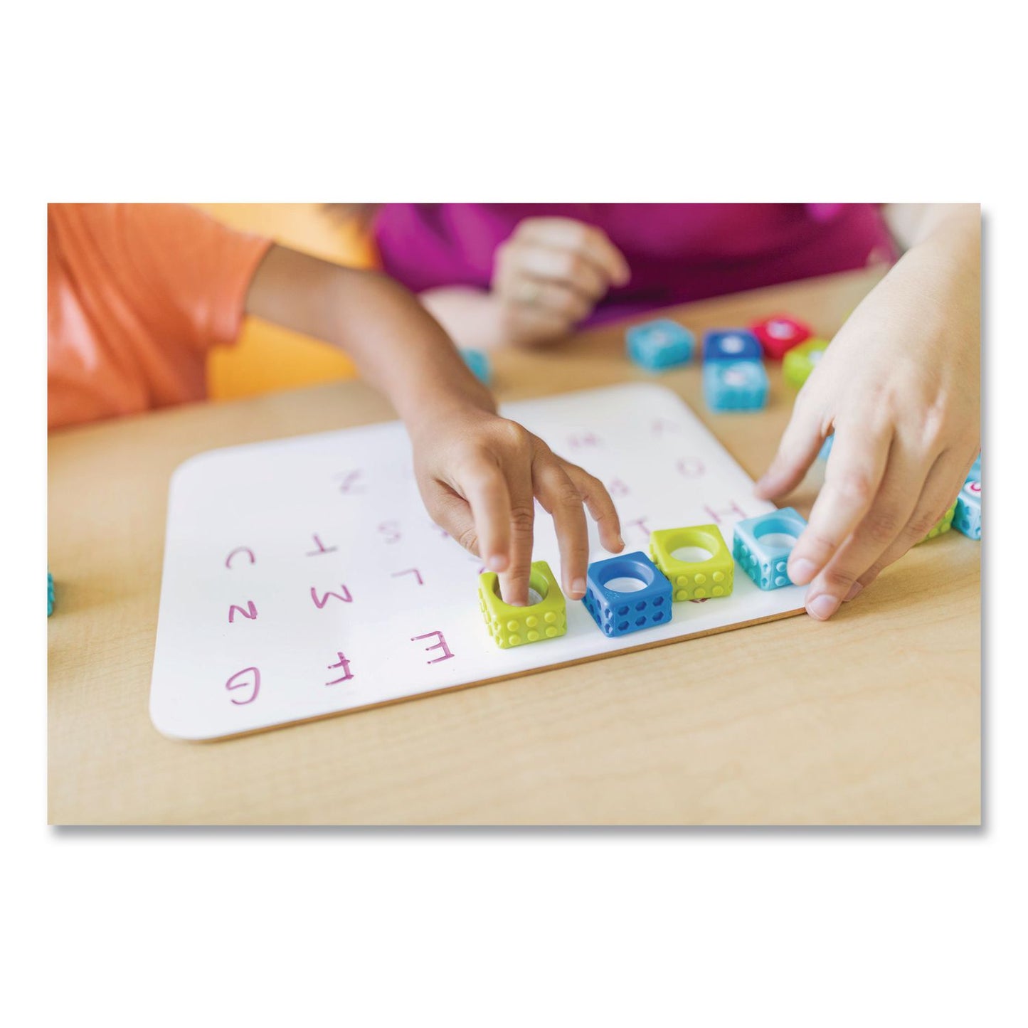 Educational Insights® Alphabet BubbleBrix. Ages 3 to 7, Plastic, Assorted Colors, 42 Pieces (EII2598)