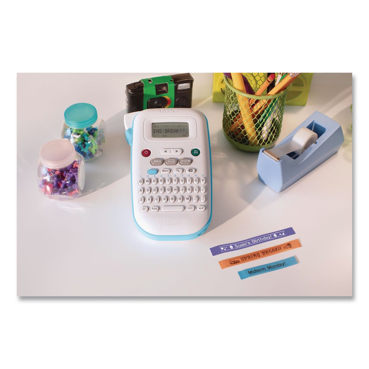 Brother P-Touch® P-Touch PT-N10 Personal Handheld Label Maker, 2 Lines, 4.7 x 7.6 x 2.8 (BRTPTN10)