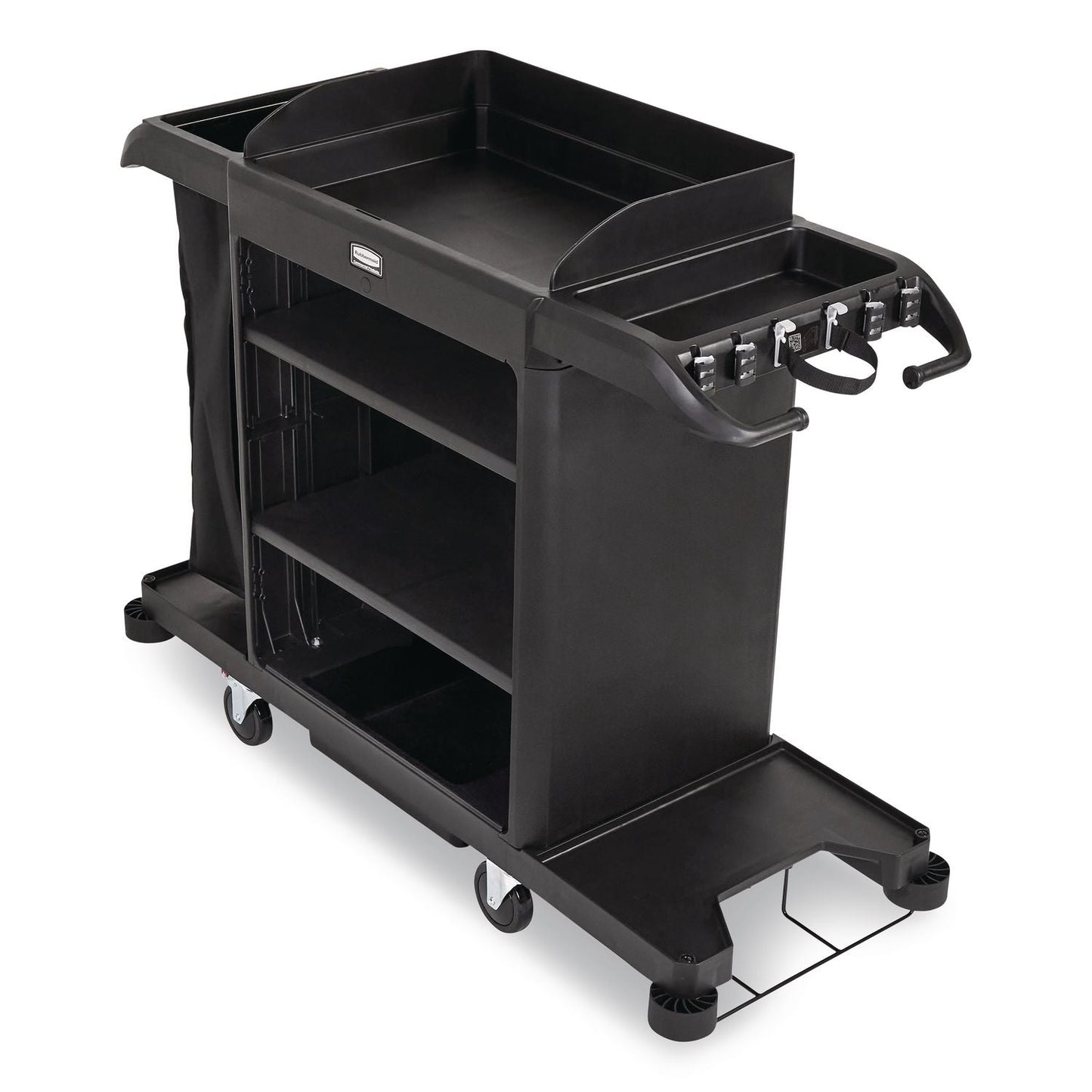 rubbermaid®-commercial-full-size-housekeeping-cart-plastic-3-shelves-1-bin-24-4-x-62-4-x-49-black-rcp2202581_4