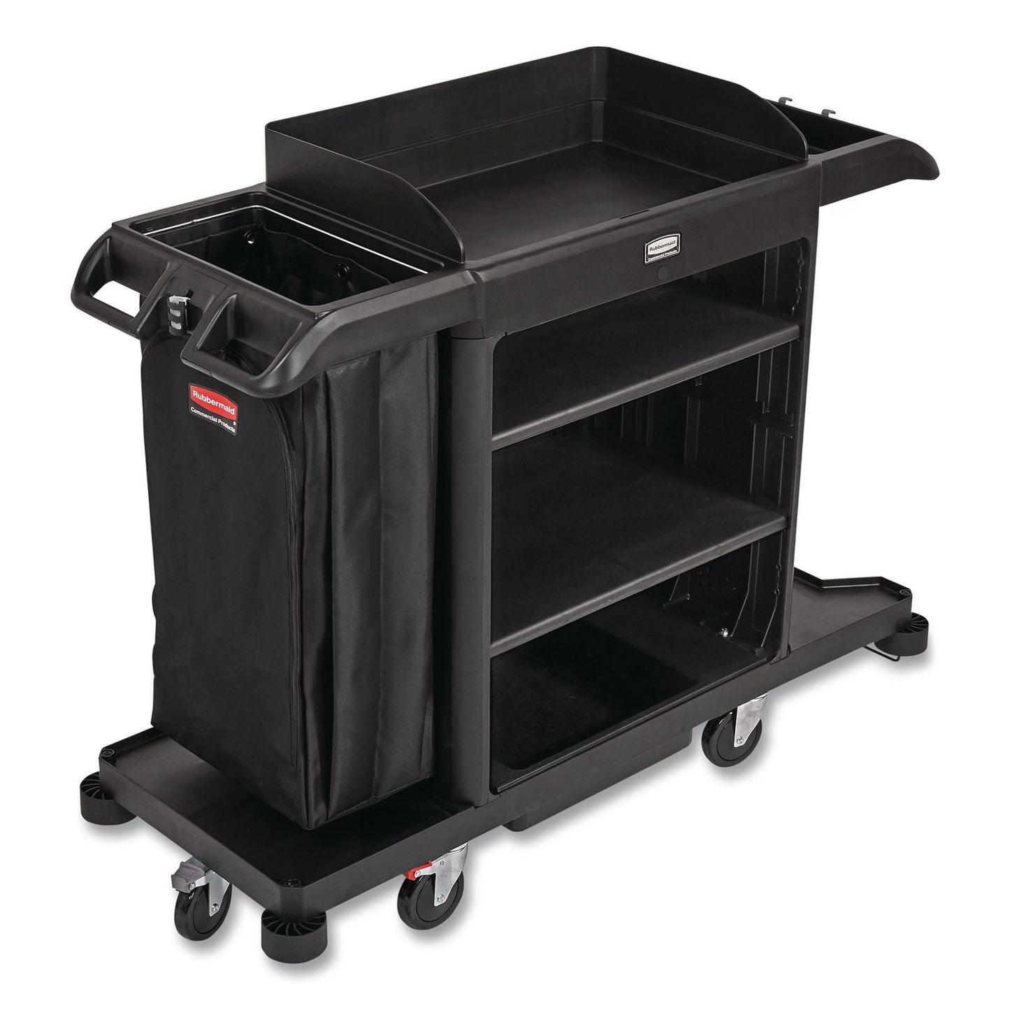rubbermaid®-commercial-full-size-housekeeping-cart-plastic-3-shelves-1-bin-24-4-x-62-4-x-49-black-rcp2202581_5