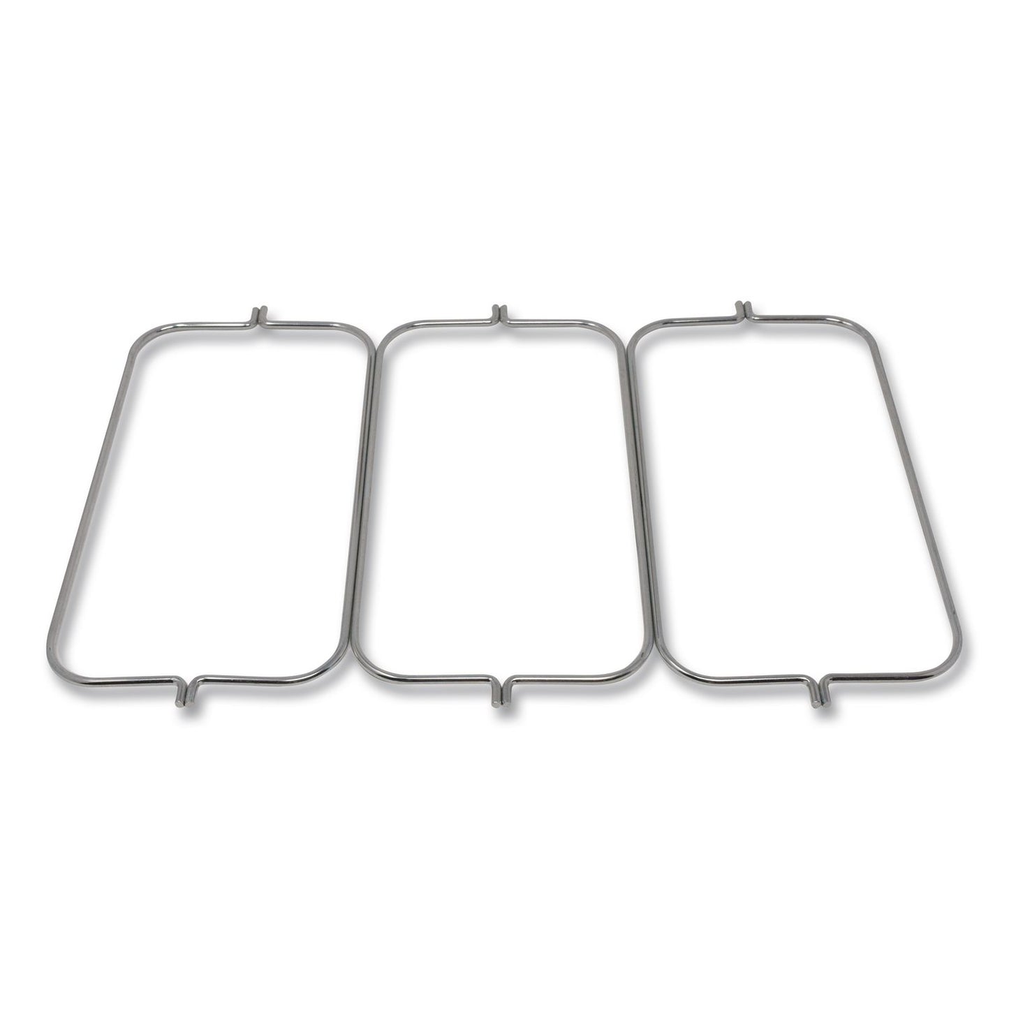 Rubbermaid® Commercial Triple Waste Wire Bag Holder for Rubbermaid Commercial Janitorial and Housekeeping Carts, 3 x 12.5 x 0.13, Steel (SGSFG9T89L10000)