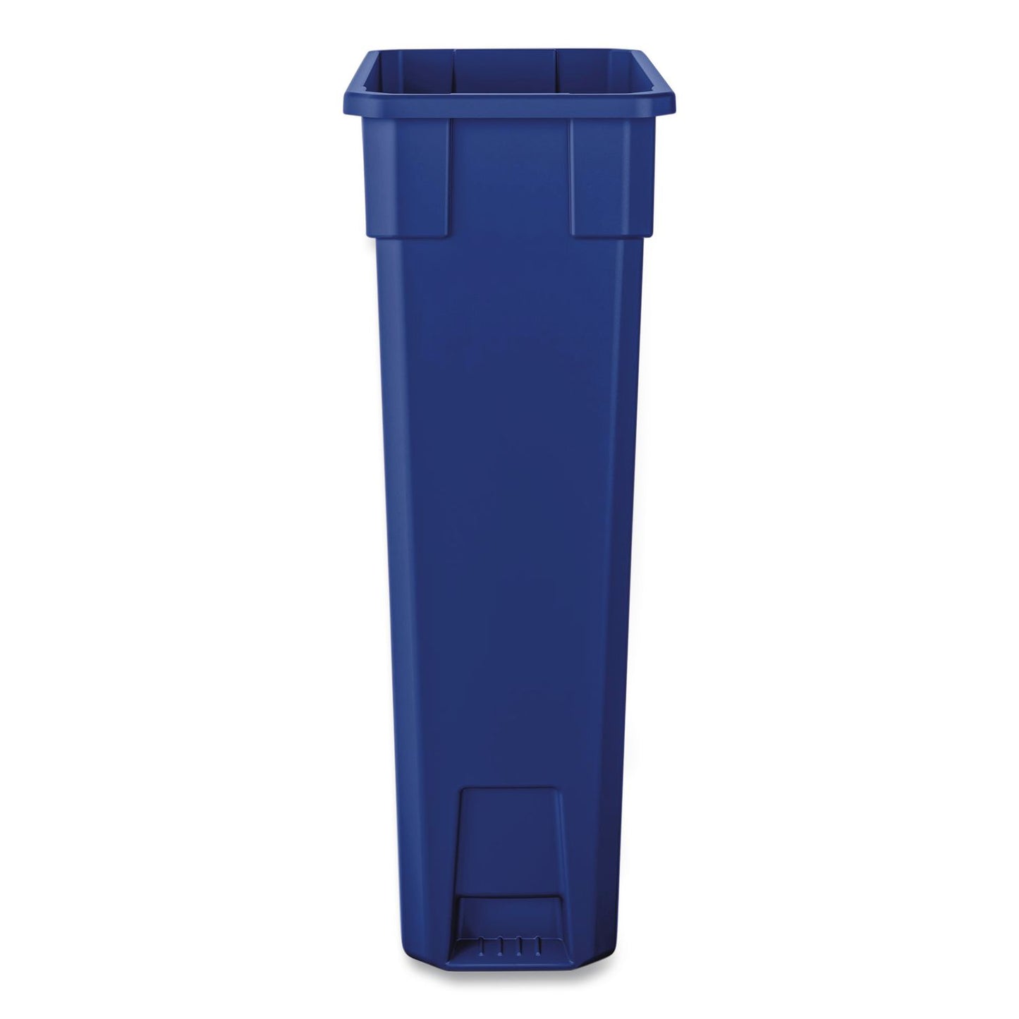 Boardwalk® Slim Recycling Container, 23 gal, Polypropylene, Blue (BWK23GLRECYCLEB)