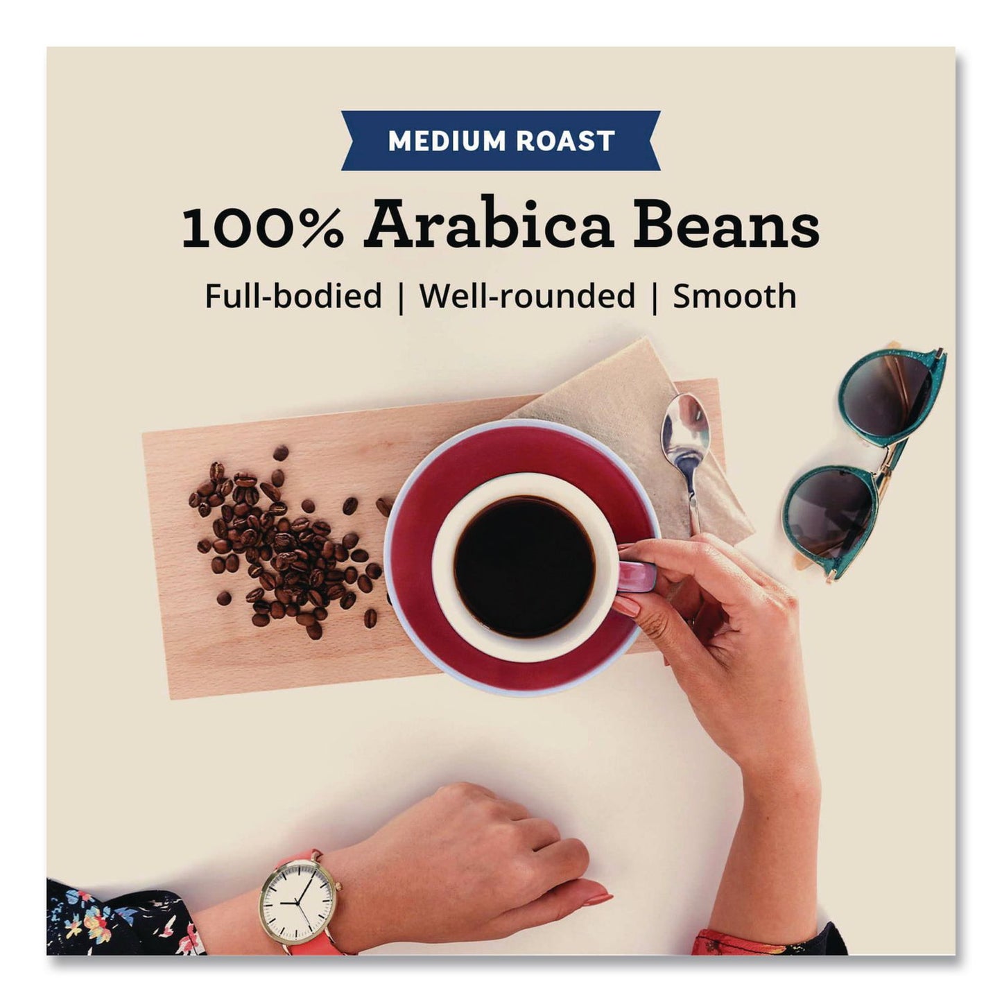 Seattle's Best™ Level 3 Whole Bean Coffee, 12 oz Pack, 6/Carton (SEA11008570EA)