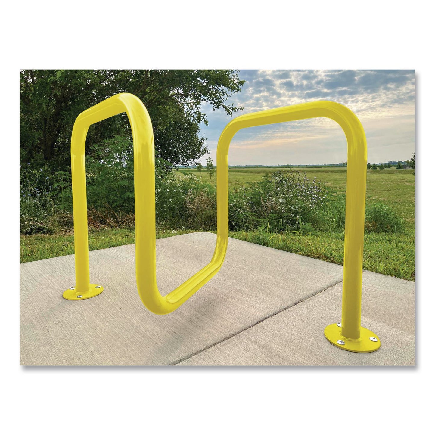 Rust-Oleum® High Performance 7400 System 450 VOC DTM Alkyd Enamel Paint, Gloss Safety Yellow, 1 gal. Bucket/Pail, 2/Carton (RST944402)