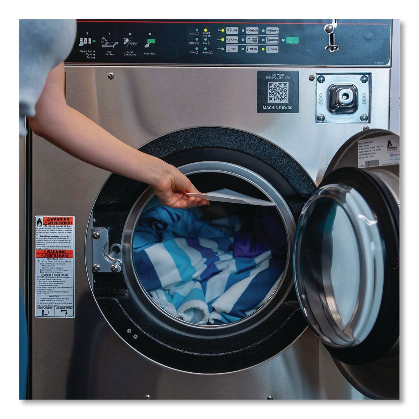 ECOS® Liquidless Laundry Detergent Sheets, Free and Clear, 50 Sheets/Box (EOP953710EA)
