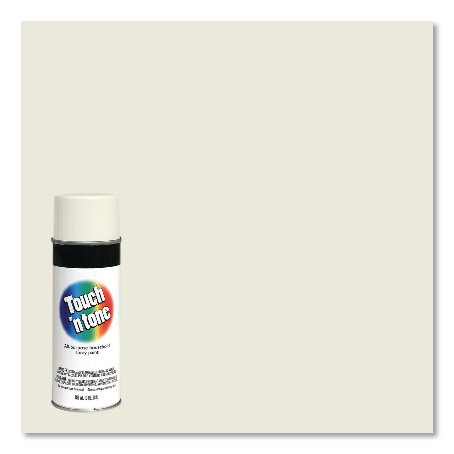 Rust-Oleum® Touch'n Tone Spray Paint, Gloss White, 10 oz Aerosol Can, 6/Carton (RST55274830)