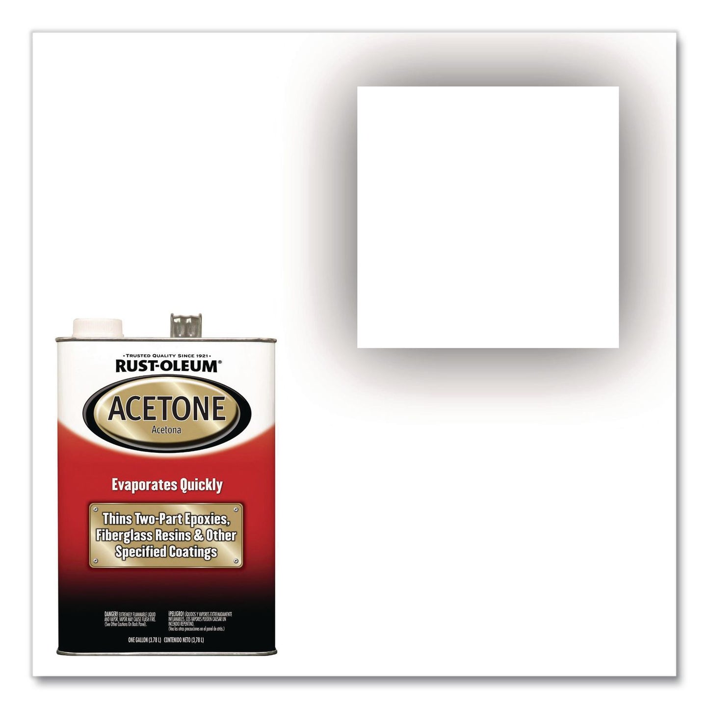 Rust-Oleum® Acetone, 1 gal Can, 2/Carton (RST248668)