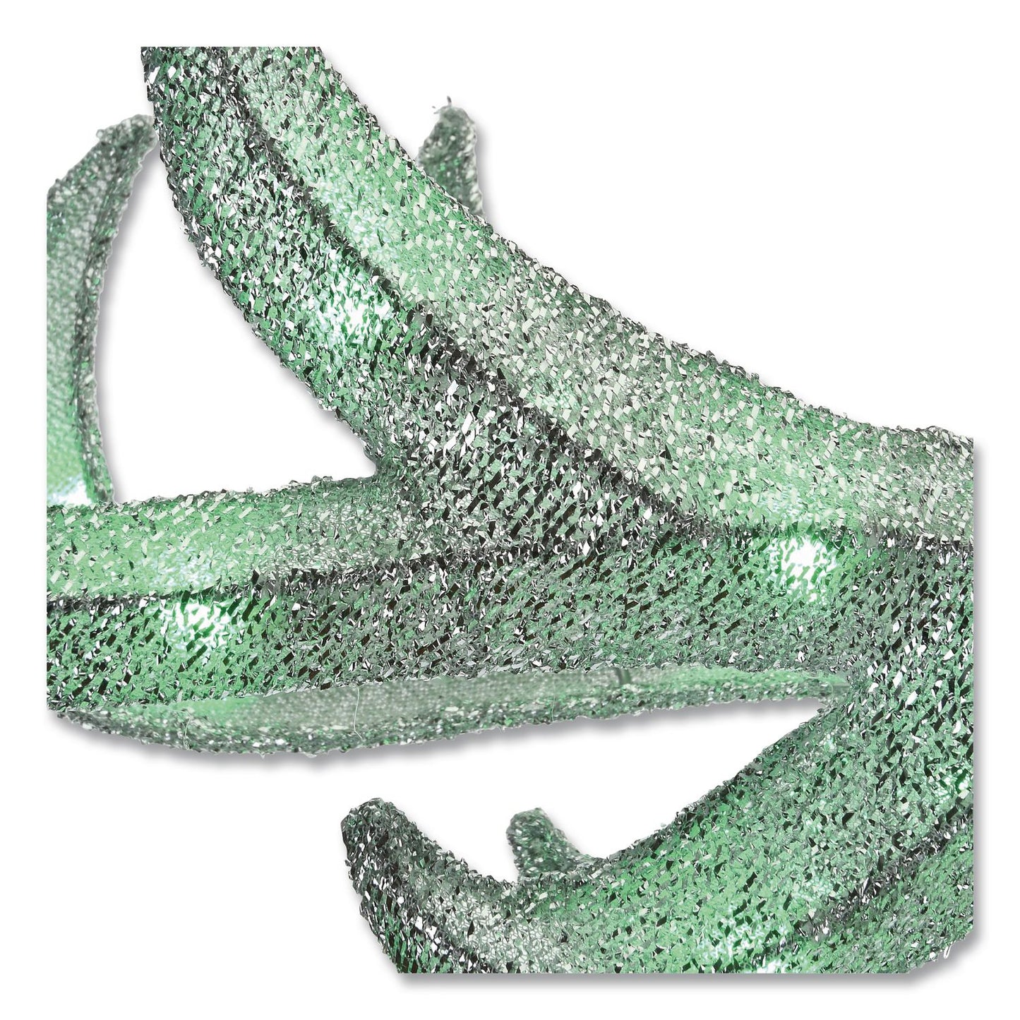 National Tree Company® Mesh Glittered Deer Family, AC Powered, Blue/Green/Red/Yellow LED Lights, 27" x 8.5" x 60", White (NTTDF340001LR)