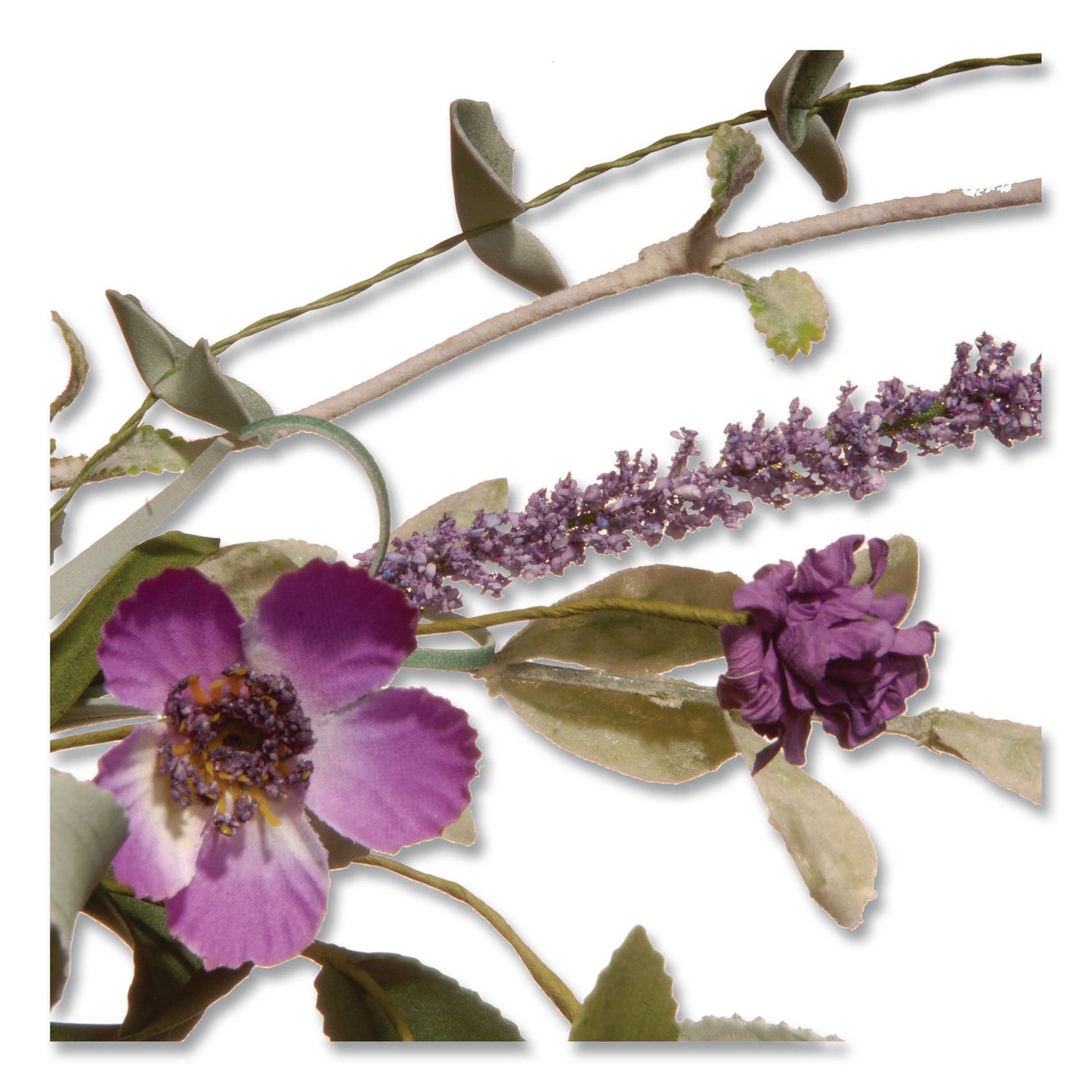 National Tree Company® Garden Accents Purple Daisy Wreath, 20" x 3", Purple (NTTGAF3020WDLP)