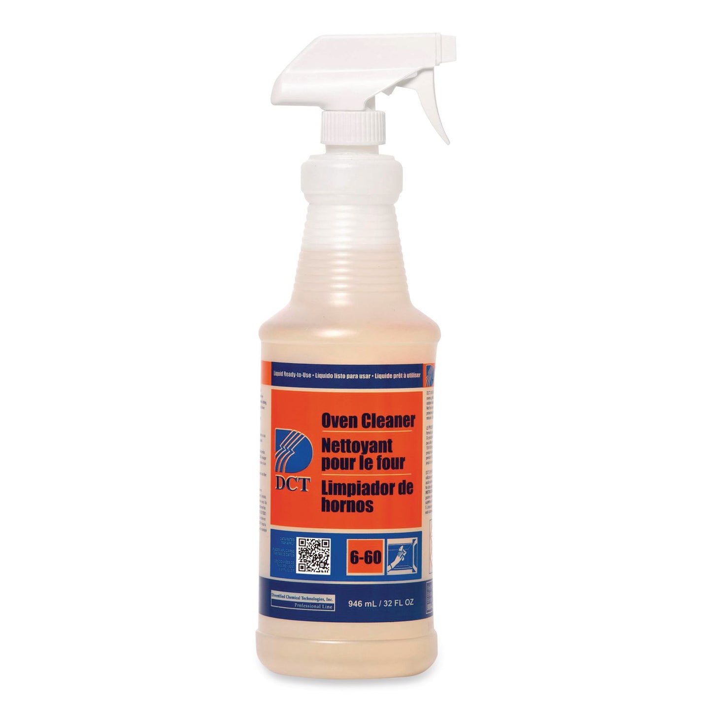 DCT Oven Cleaner, 32 oz Bottle, 6/Carton (PPL00004)