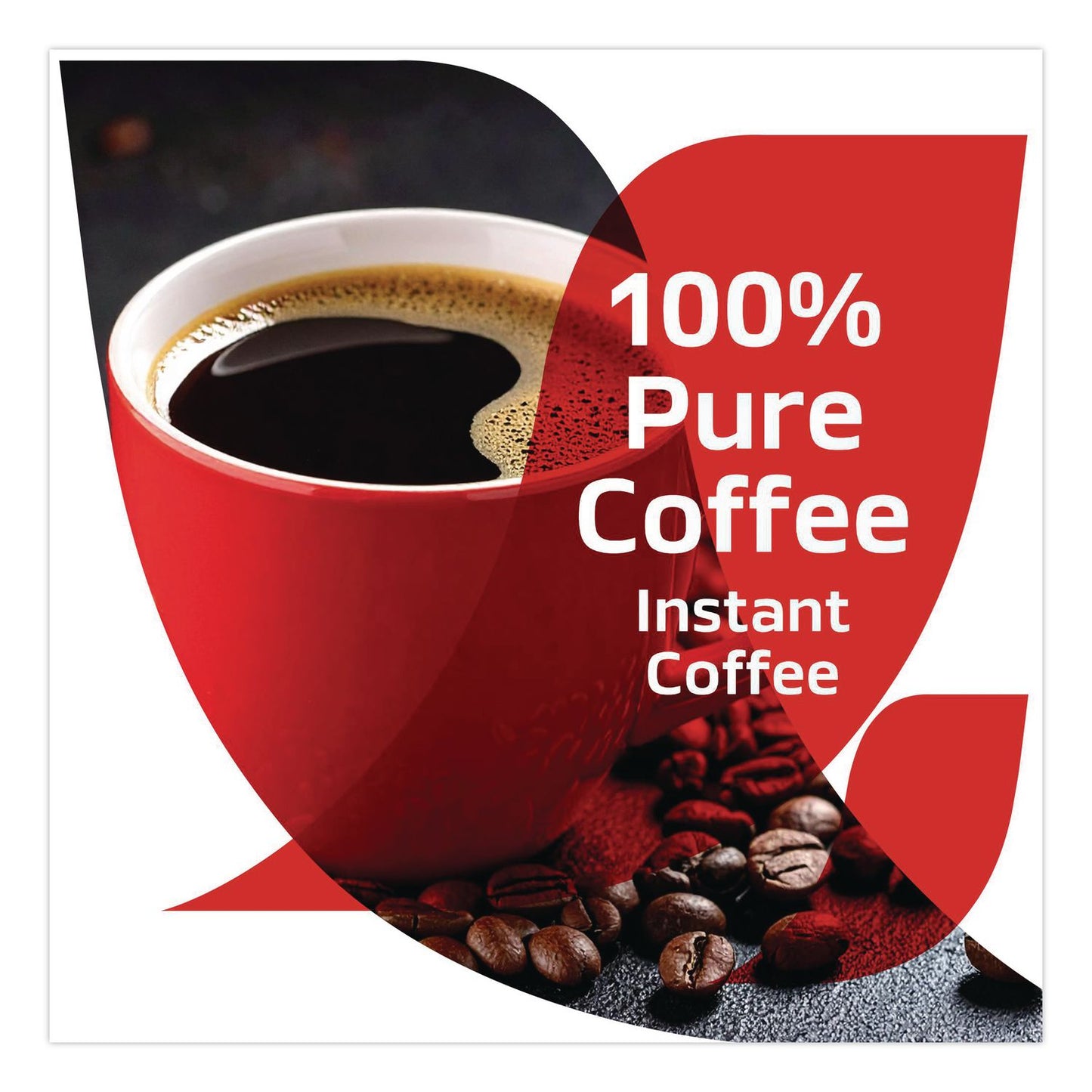 Nescafé® Clasico Dark Roast Instant Coffee, 21 oz Jar, 2/Carton (GRR22002635)