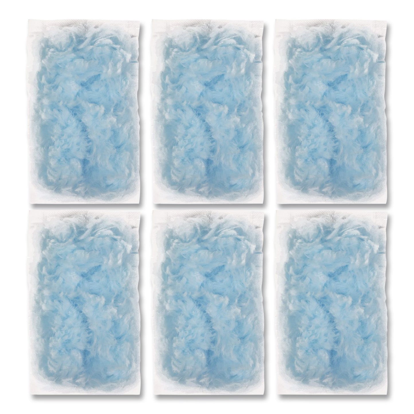 Boardwalk® 360 HD Duster Refills, Soft Fluffy Fibers, Light Blue, 6 Dusters/Box, 4 Boxes/Carton (BWKDUSTER360HD)
