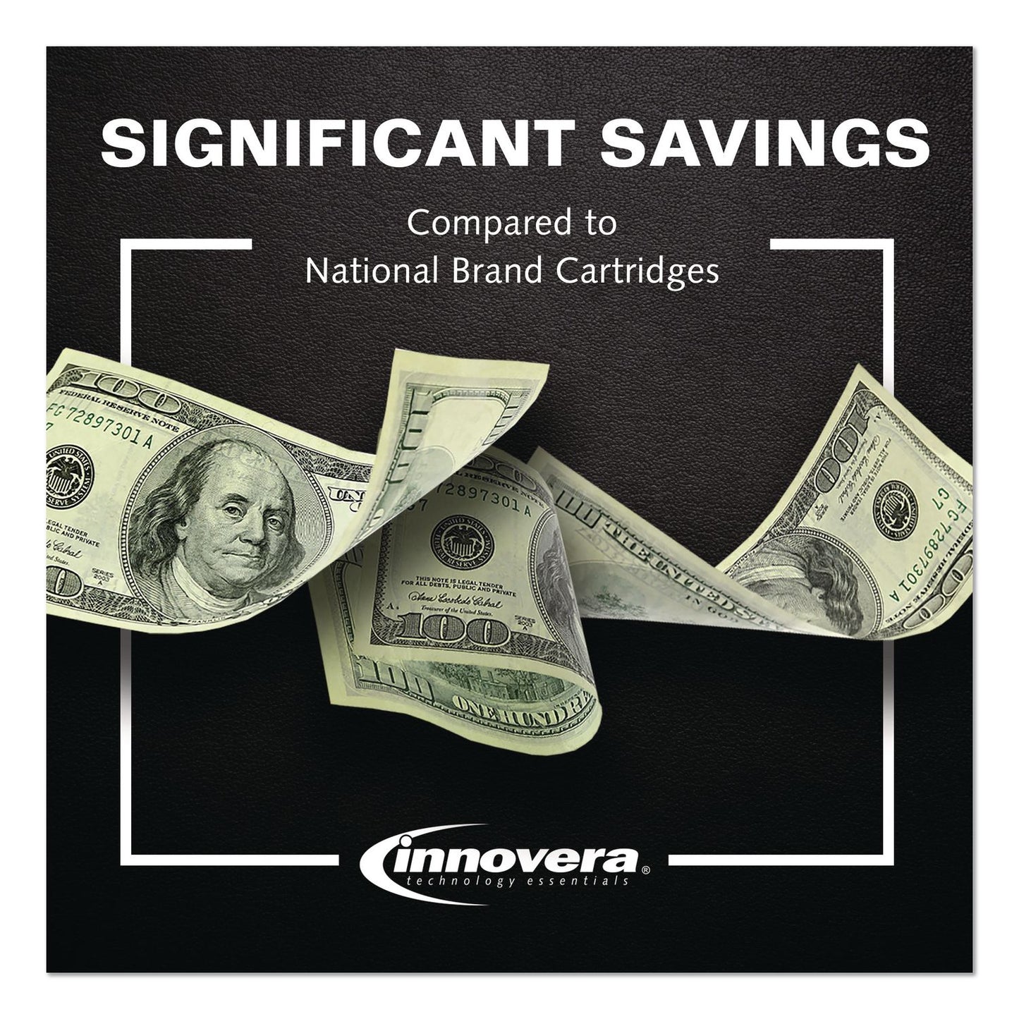 Innovera® Remanufactured Black High-Yield Toner, Replacement for 507X (CE400X), 11,000 Page-Yield (IVRCE400X)