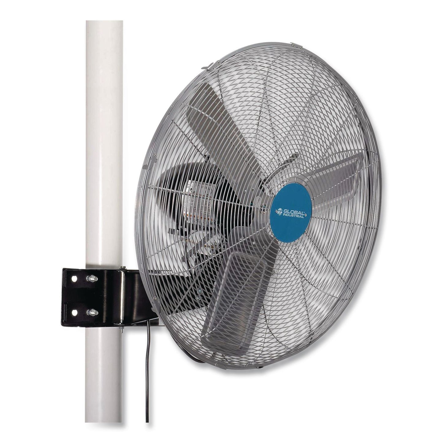 Global Industrial® Deluxe Oscillating Fan, Pole or Column Mount, 24", 4,660 CFM, 1/2 hp (GBE293157)