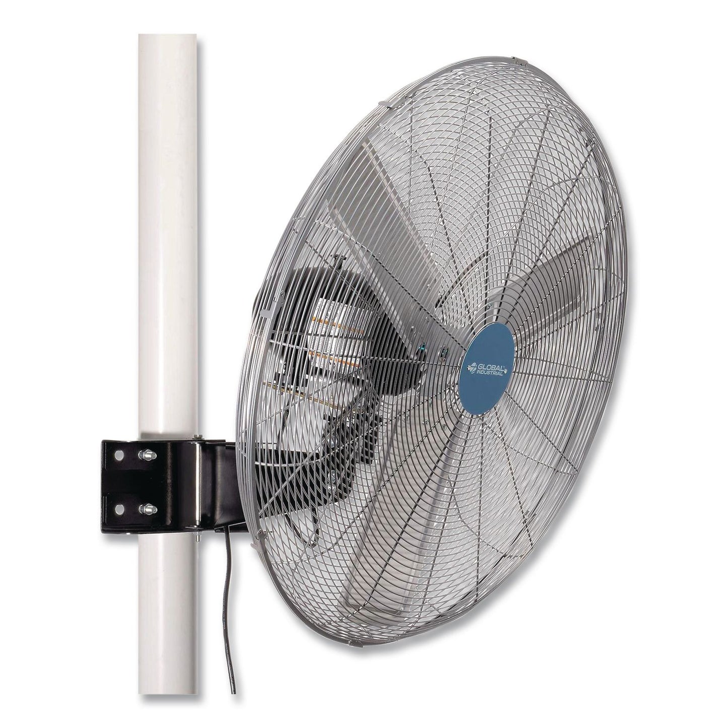 Global Industrial® Deluxe Oscillating Fan, Pole or Column Mount, 30", 7,300 CFM, 1/2 hp (GBE293158)