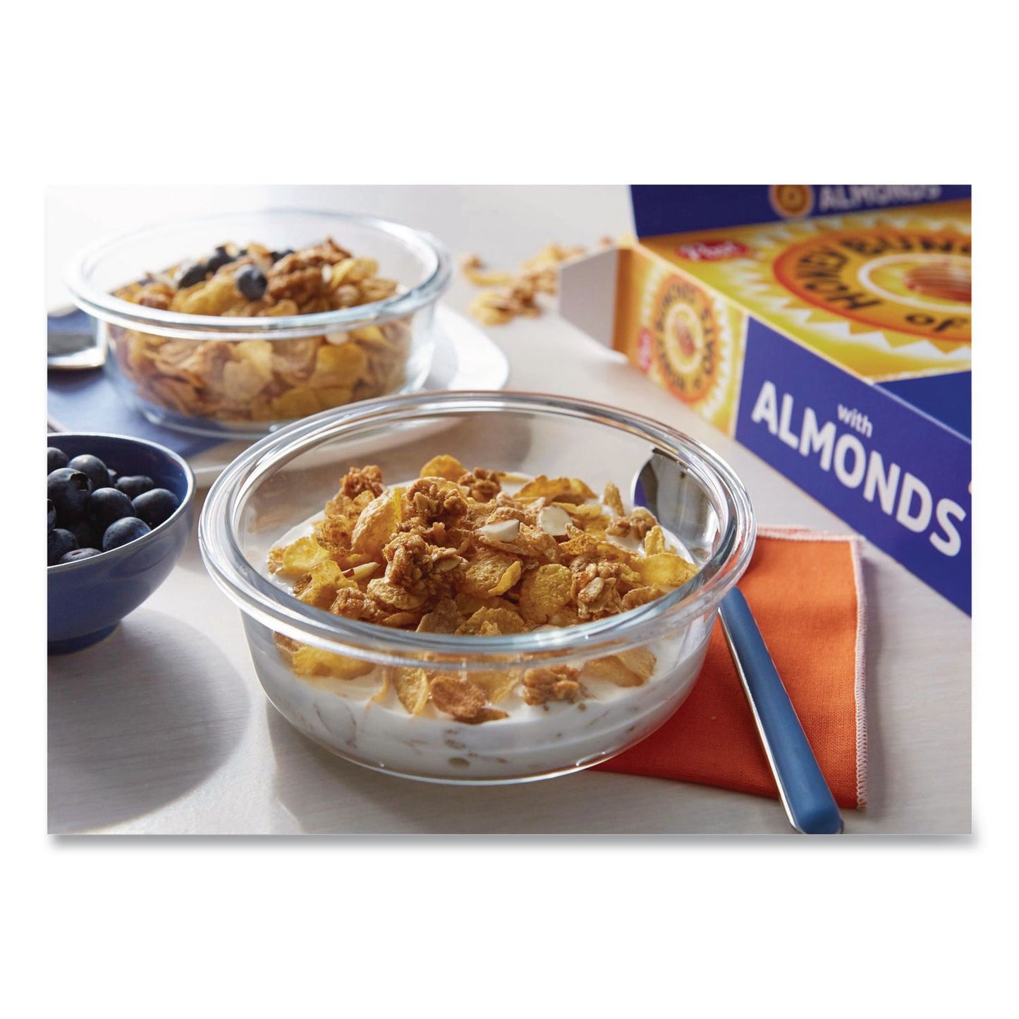 Post® Honey Bunches of Oats with Almonds, 2 Bags/Box, 48 oz Box (GRR22002622)