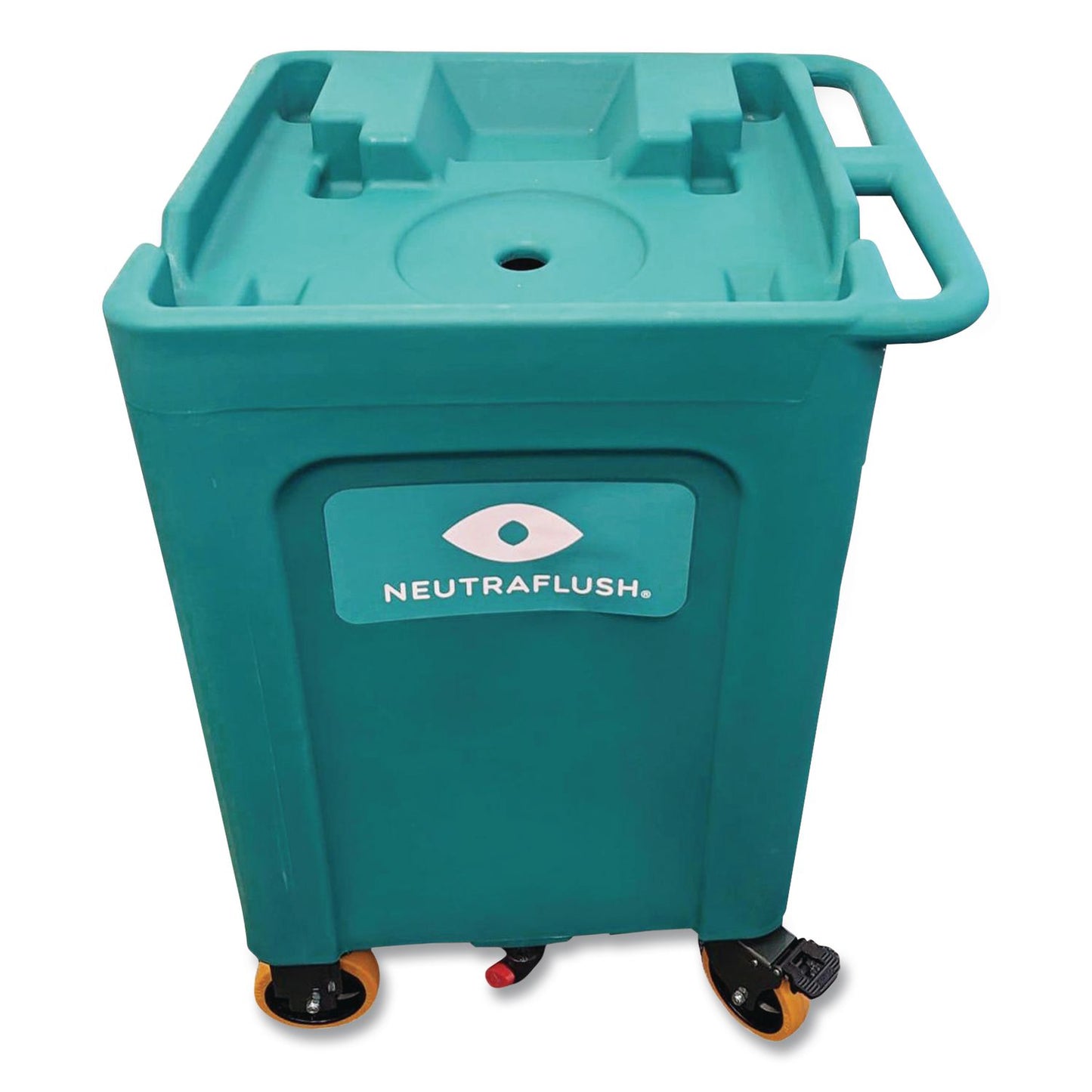 NeutraFlush® Gravity Fed Eyewash Station with Drain Cart, 16 gal (AOHNFS2048C)