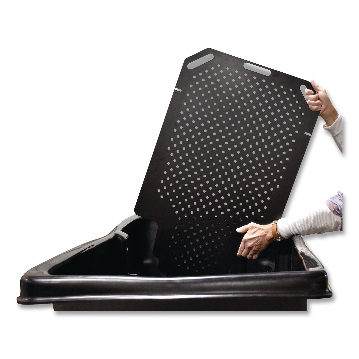 Rubbermaid® Commercial Divider for Standard Duty Tilt Truck, 28 x 2 x 40, Black (SGSA240857)